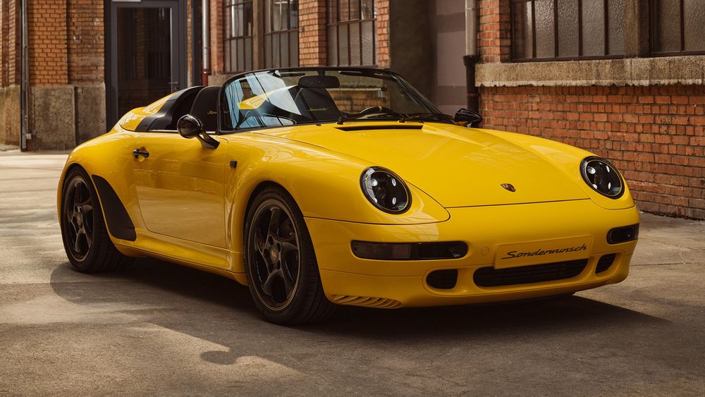 993 Porsche 911 Speedster Sonderwunsch custom build 22