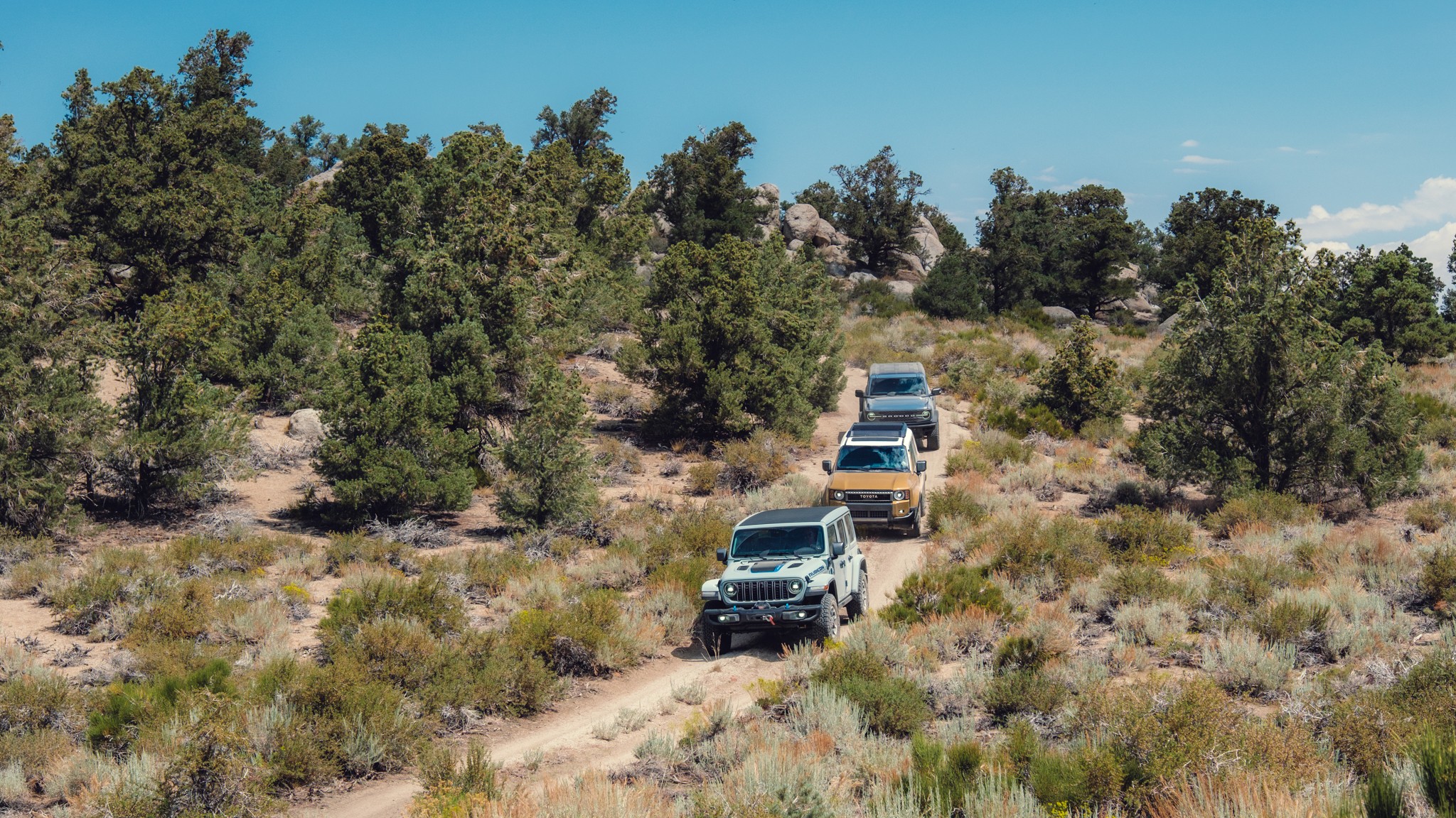 008 OffRoad SUV Comparo LandCruiser Wrangler Bronco