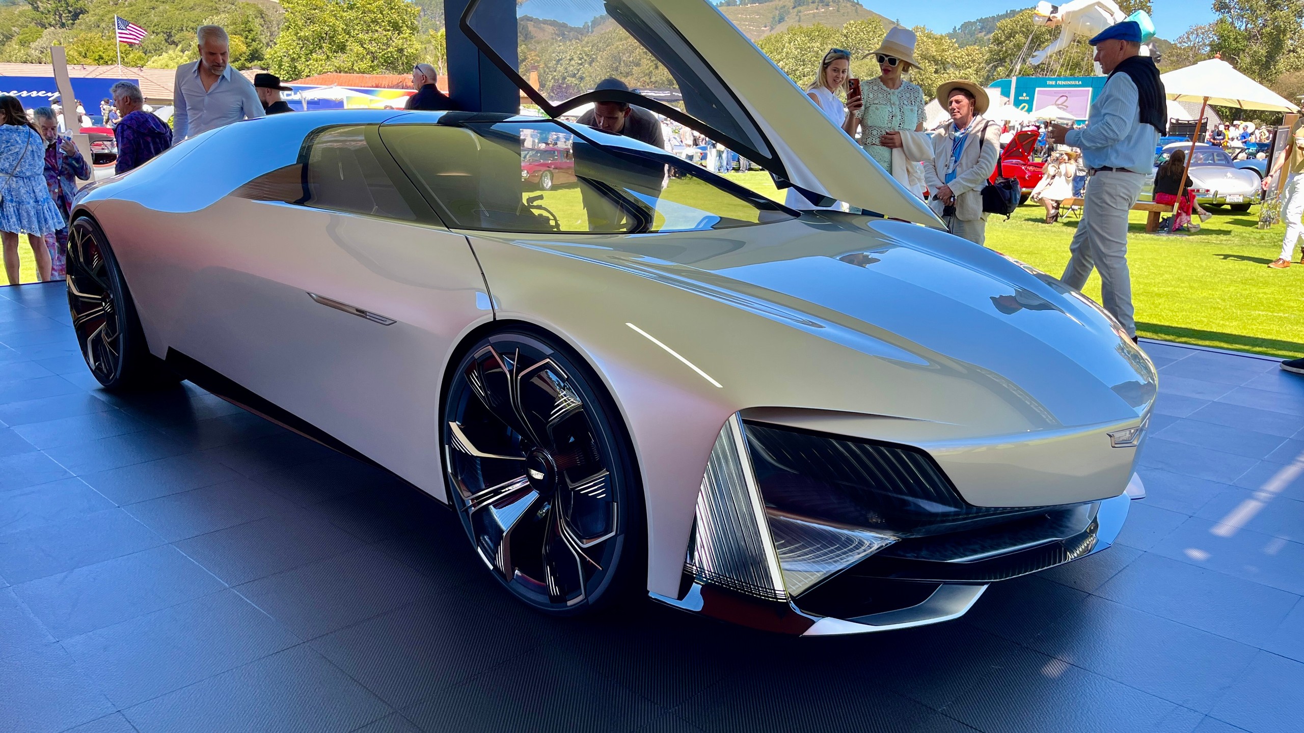 cadilac opulent velocity concept live 2