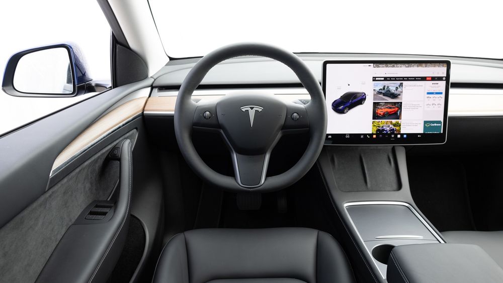 2 2024 Tesla Model Y interior