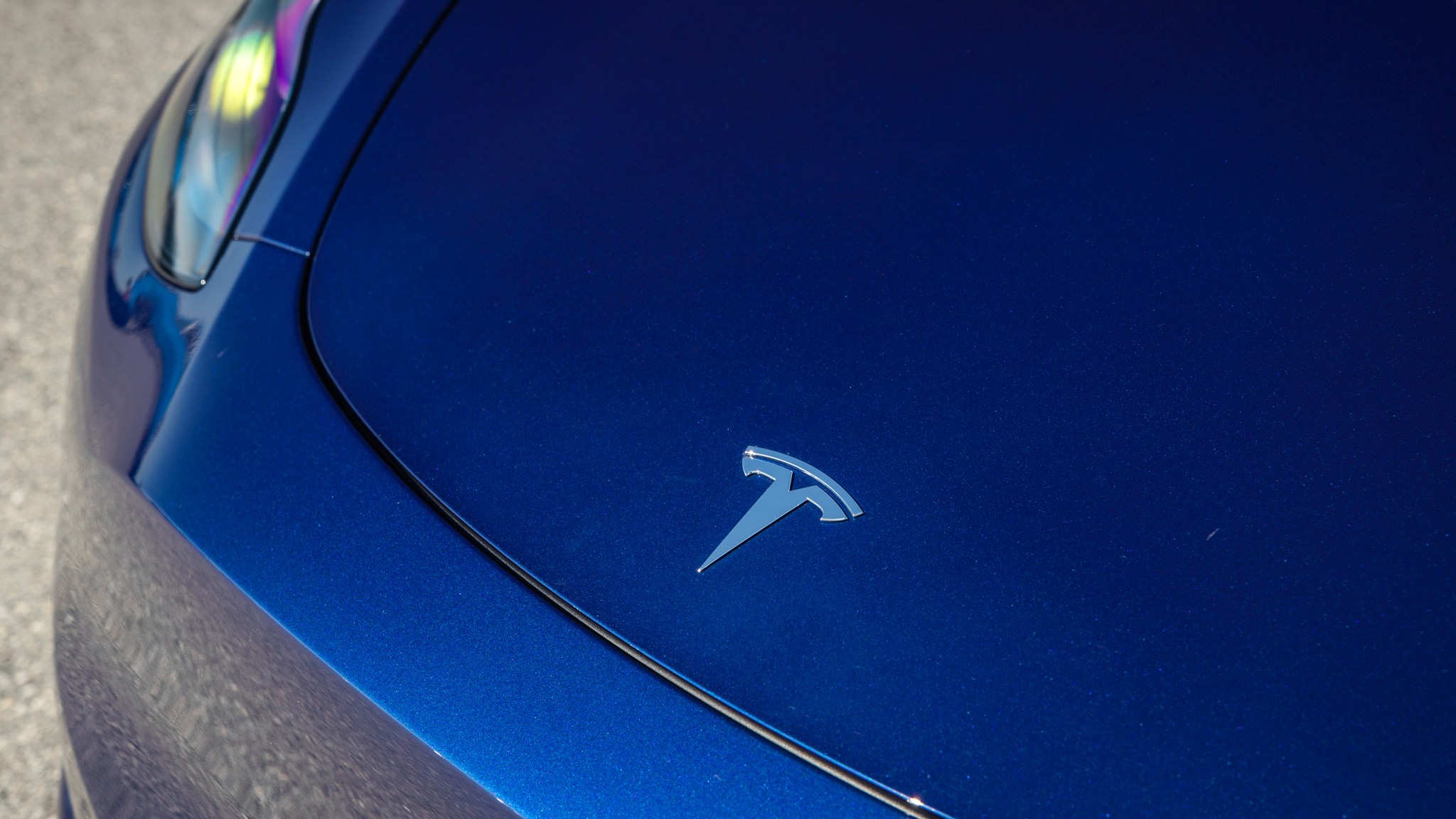 27 2024 Tesla Model Y front badge