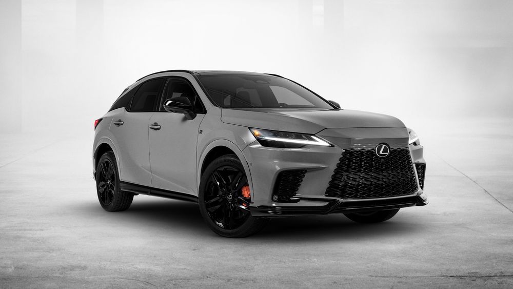 2025 Lexus RX500h Black Line cropped