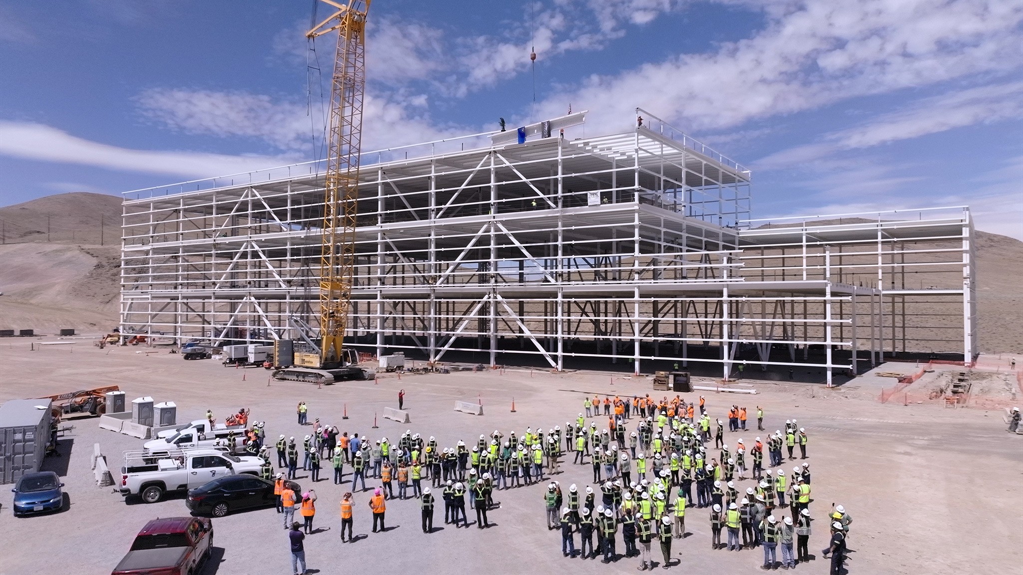 Redwood Materials battery recycling facility 5