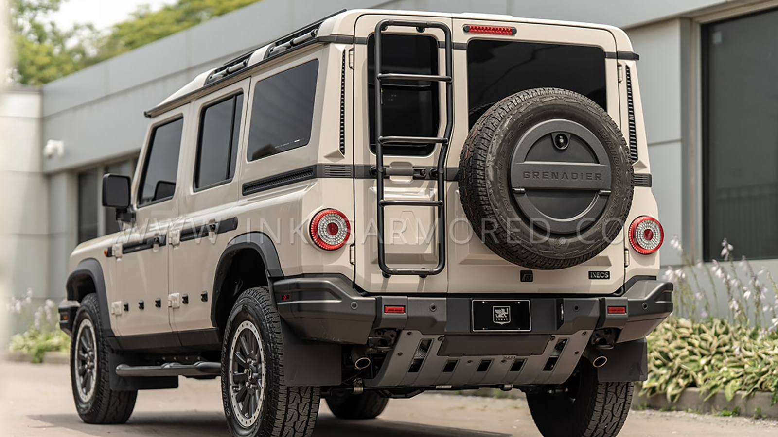 INKAS armored Ineos Grenadier SUV 18
