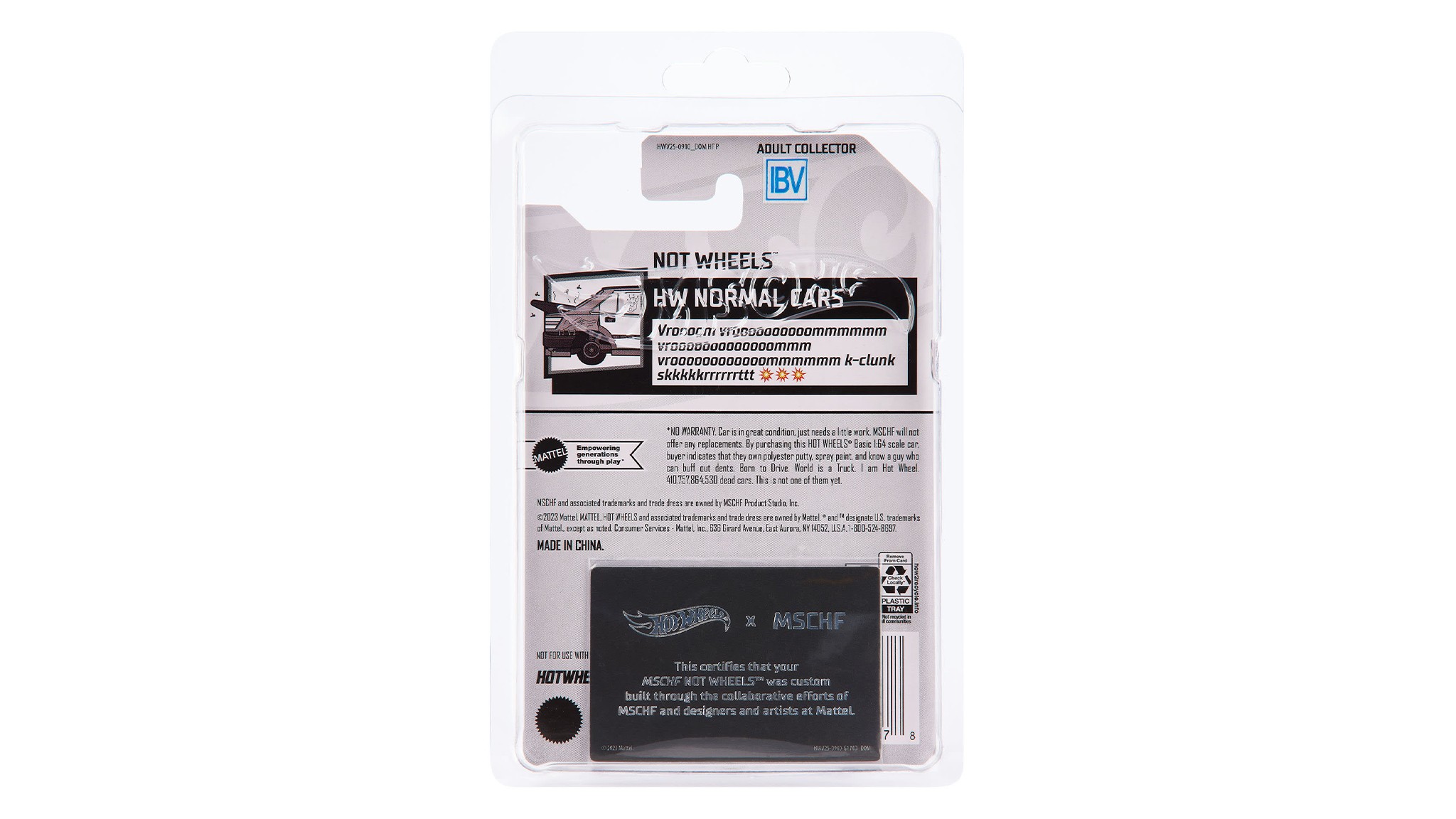 2024 Hot Wheels Not Wheels MSCHF 22