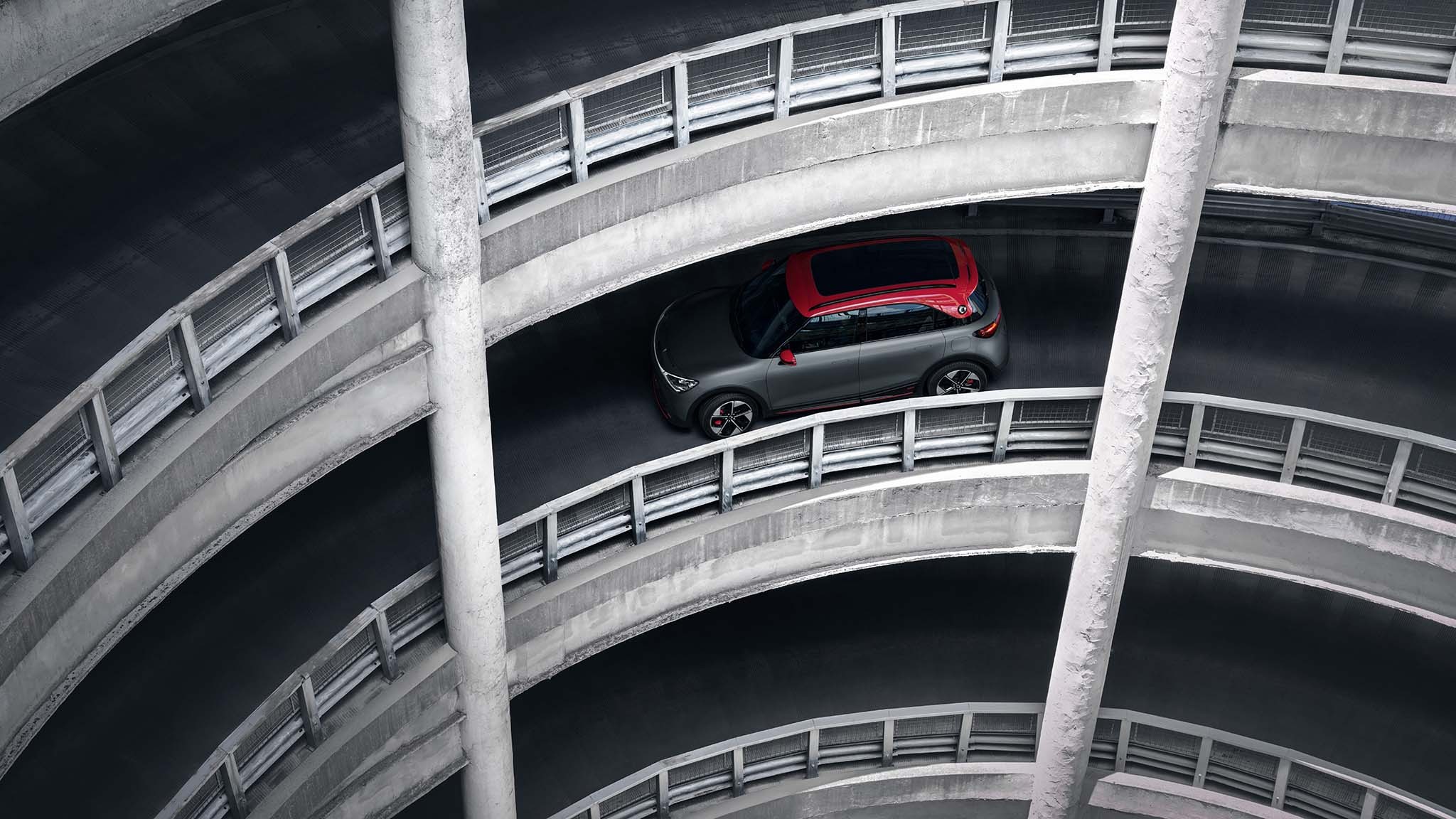 eu brabus atomgreymatt radiantred ext above side urban