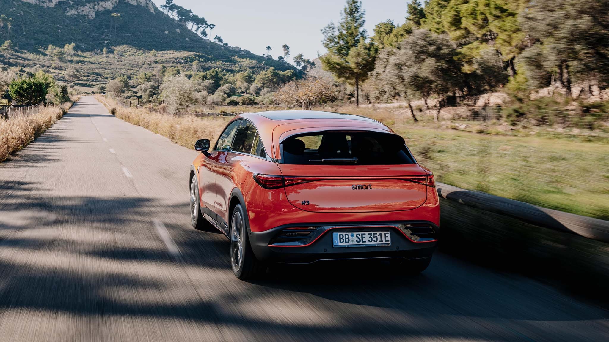 smart hashtag3 brabus photon orange exterior mallorca3