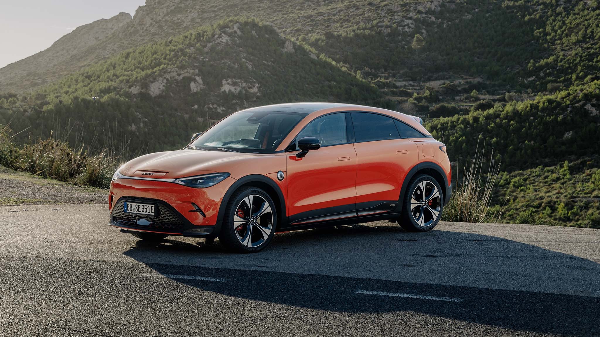 smart hashtag3 brabus photon orange exterior mallorca9