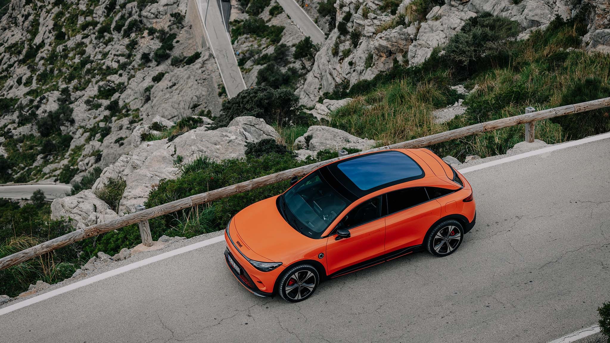 smart hashtag3 brabus photon orange exterior mallorca20  1