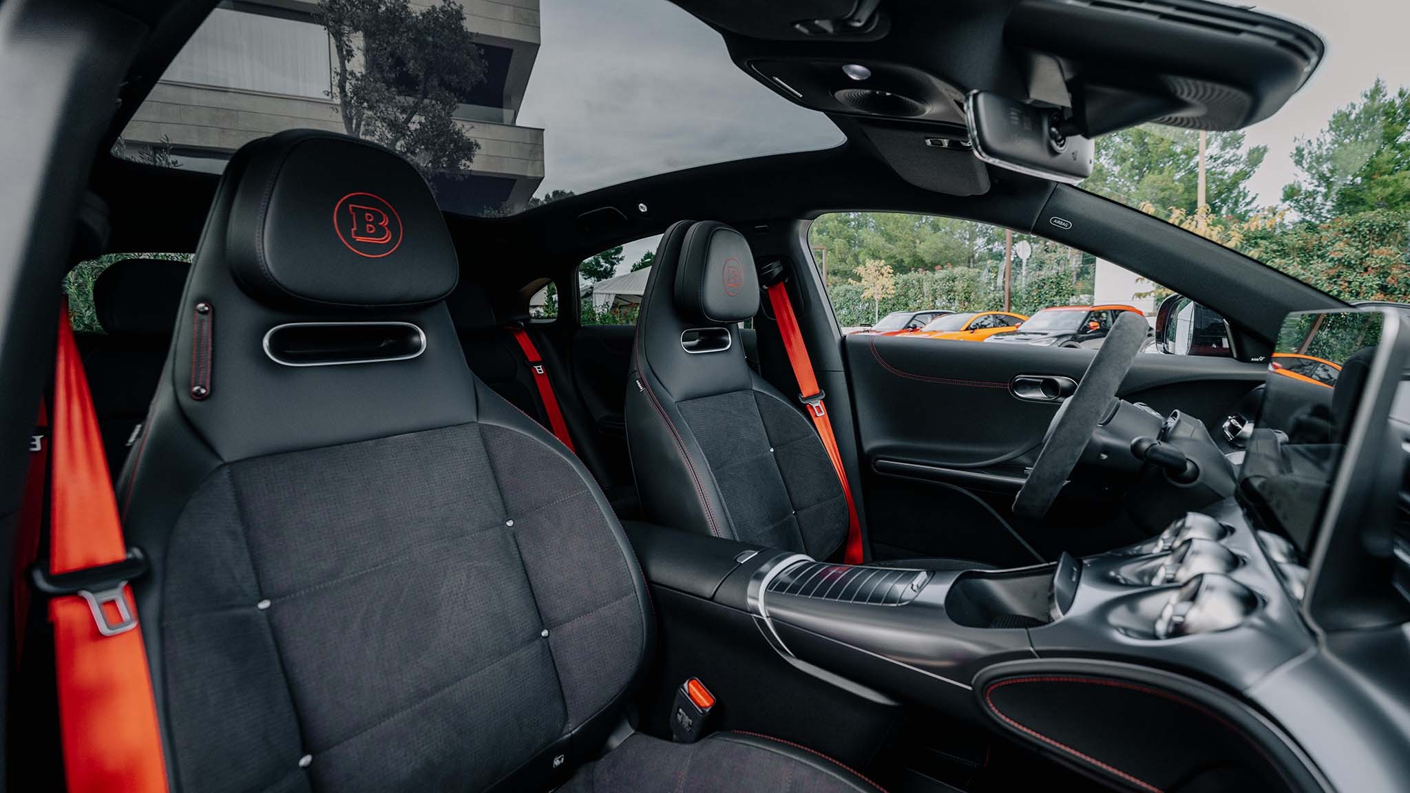 smart hashtag3 brabus photon orange interior mallorca3