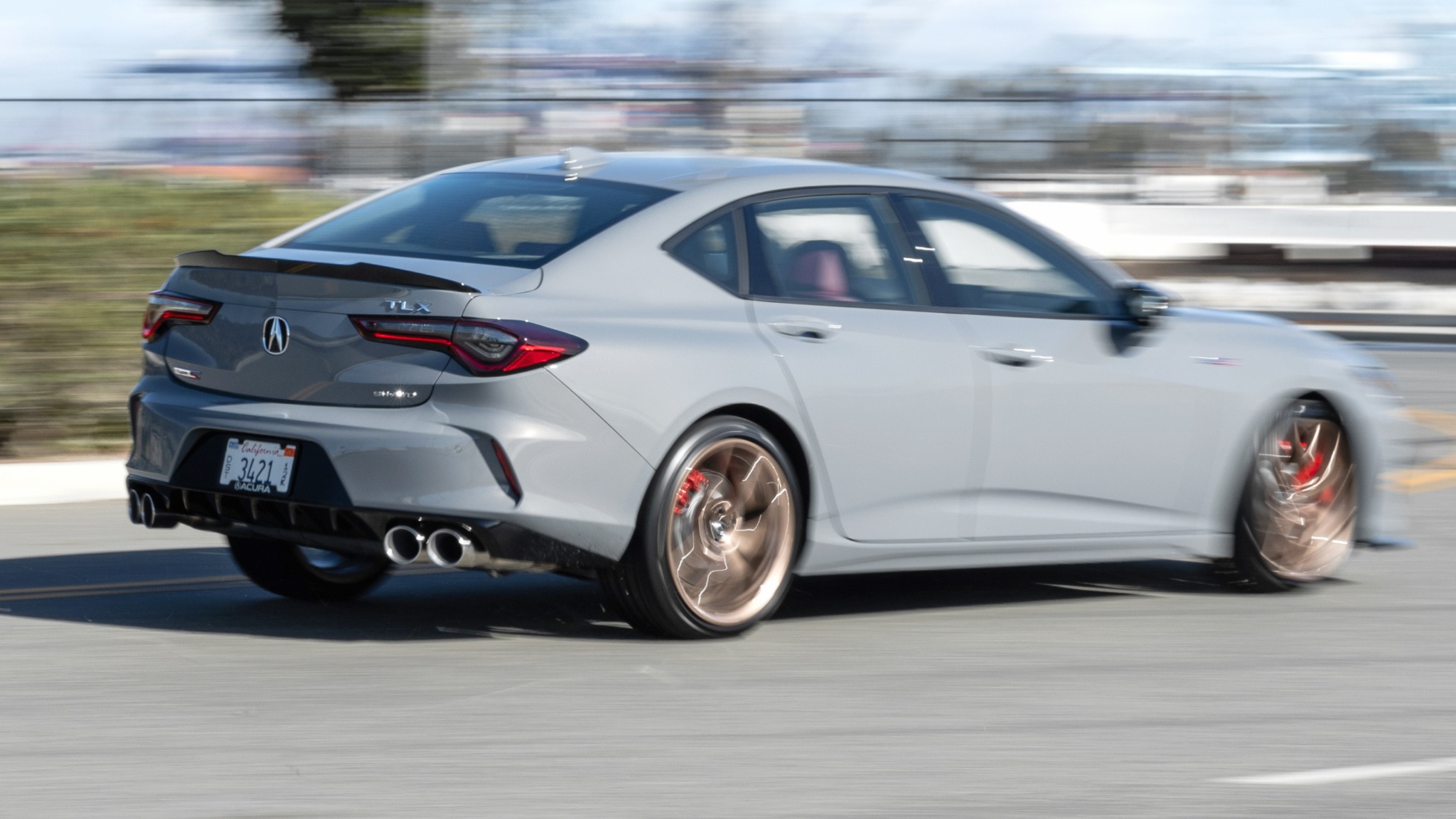 12 2025 Acura TLX Type S rear view