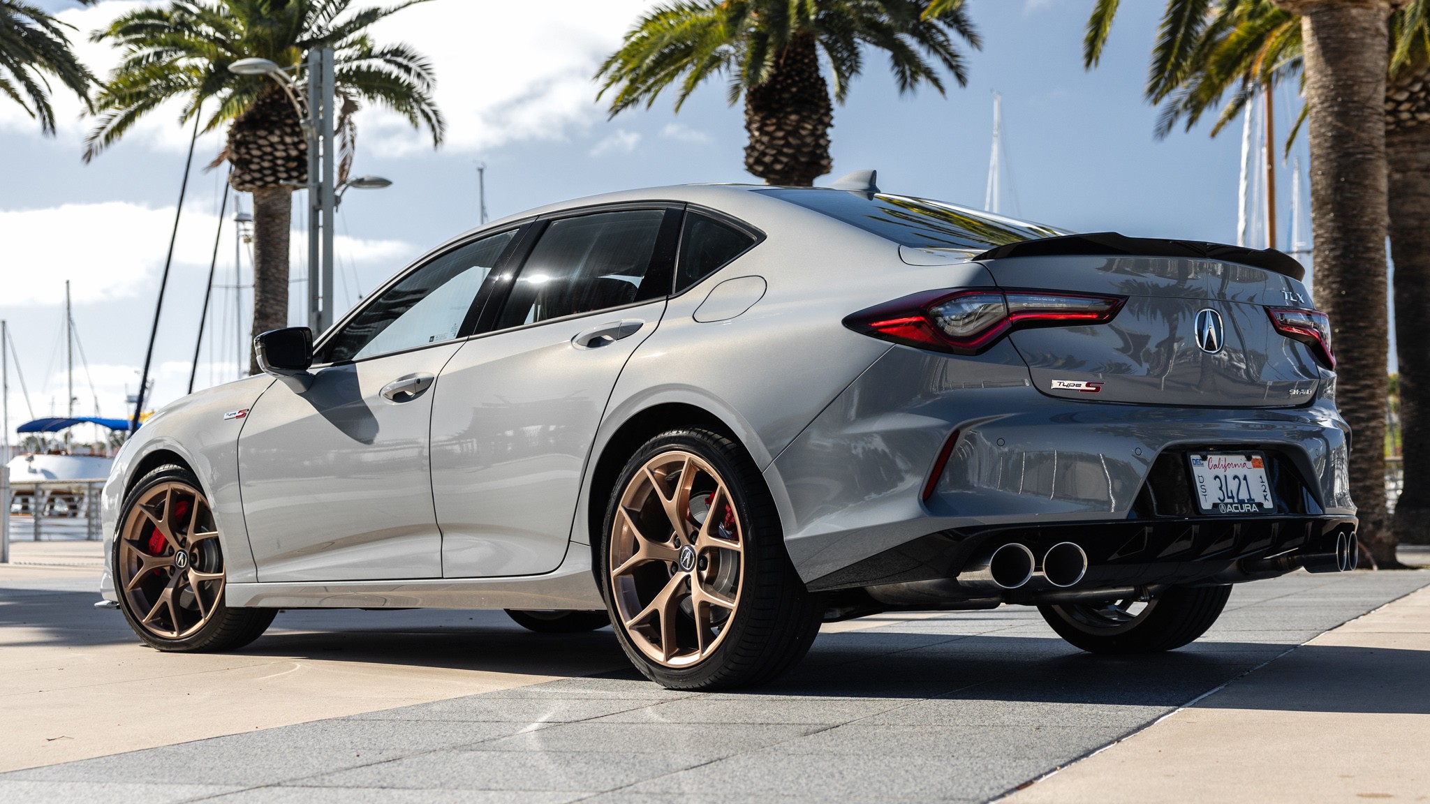 14 2025 Acura TLX Type S rear view