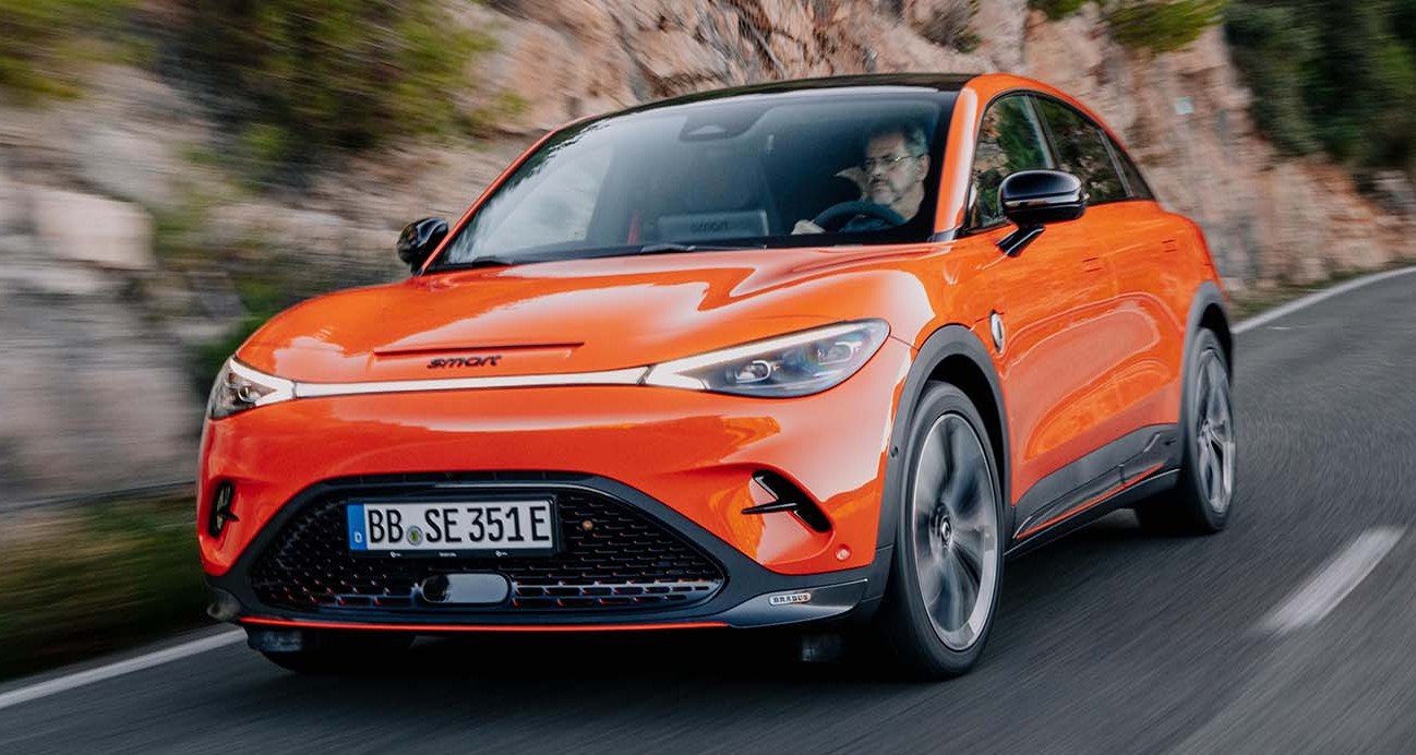 smart hashtag3 brabus photon orange exterior mallorca1