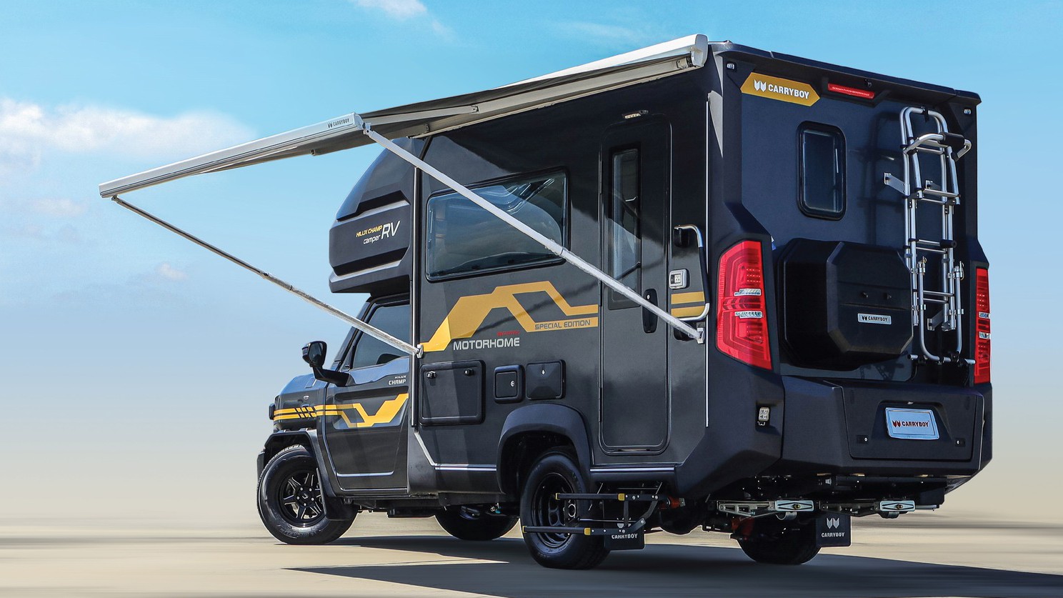 toyota hilux champ motorhome carryboy pickup truck camper 2