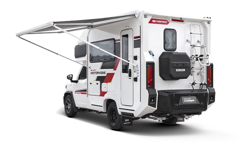 toyota hilux champ motorhome carryboy pickup truck camper 7