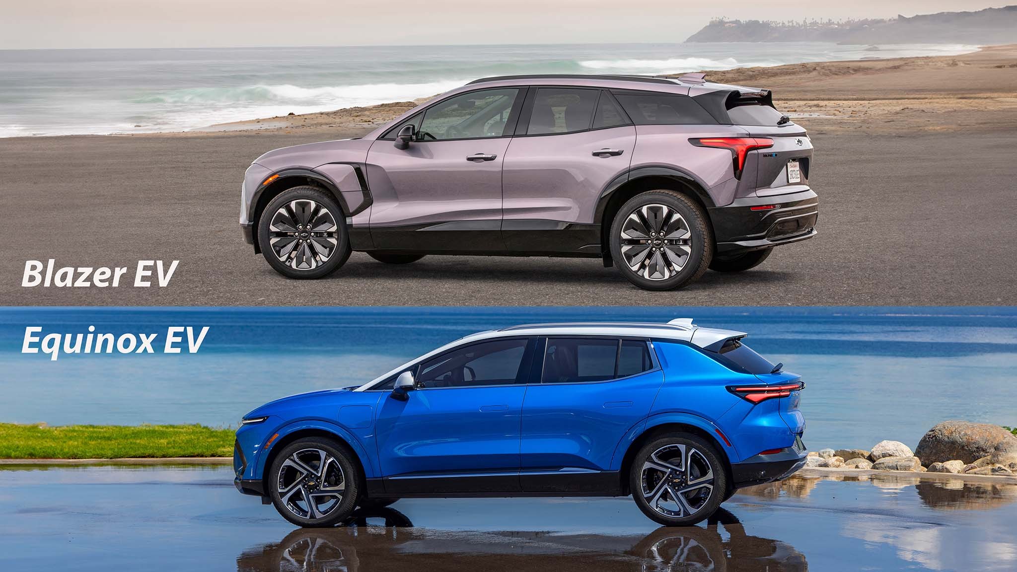 Blazer Equinox Side Views