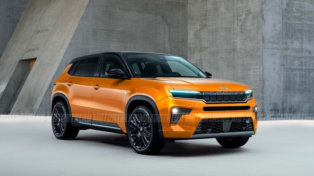 Jeep Cherokee no licenseplate