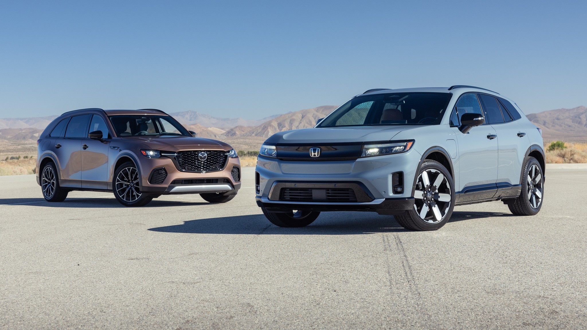 003 2025 Honda Prologue vs Mazda CX 70