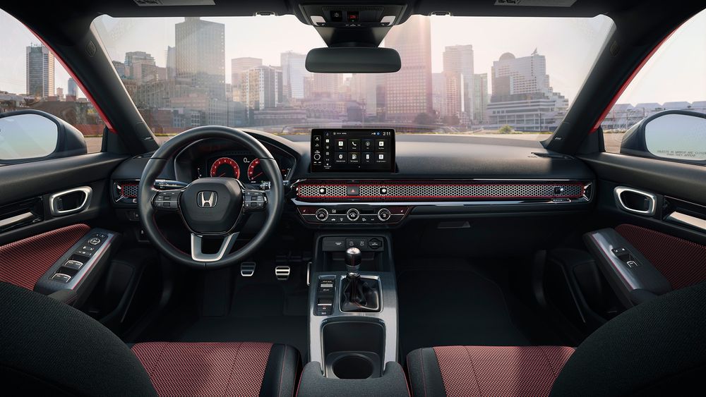 16 2025 Honda Civic Si interior