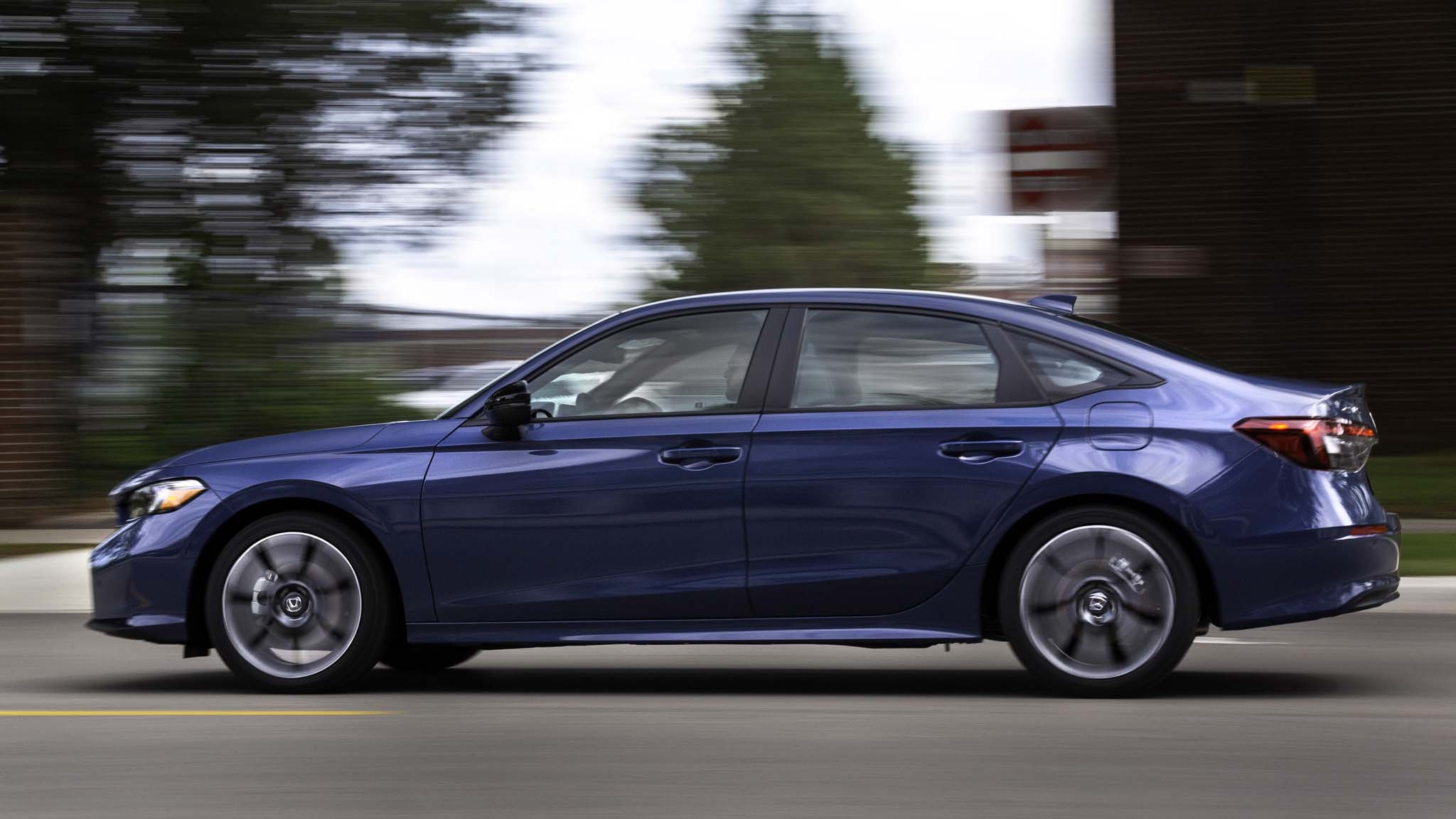 006 2025 Honda Civic Hybrid Sport Touring side profile