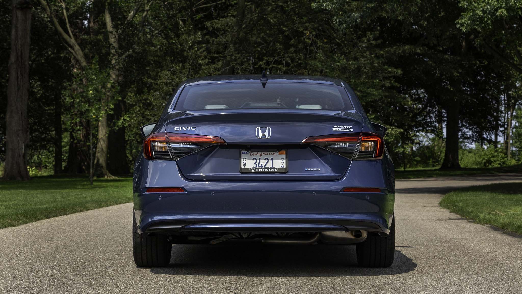 015 2025 Honda Civic Hybrid Sport Touring rear view