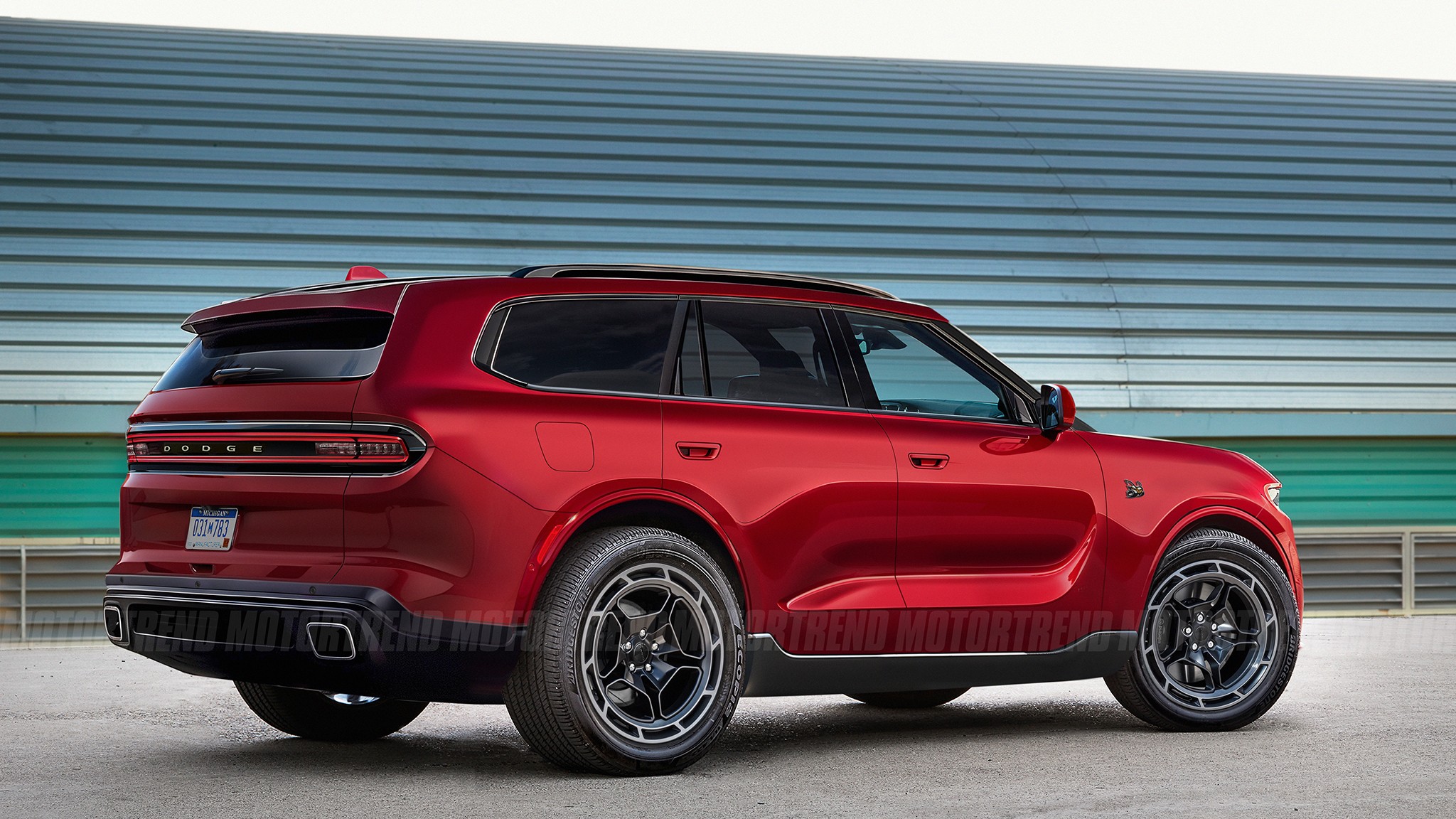 Dodge Durango rearquarter
