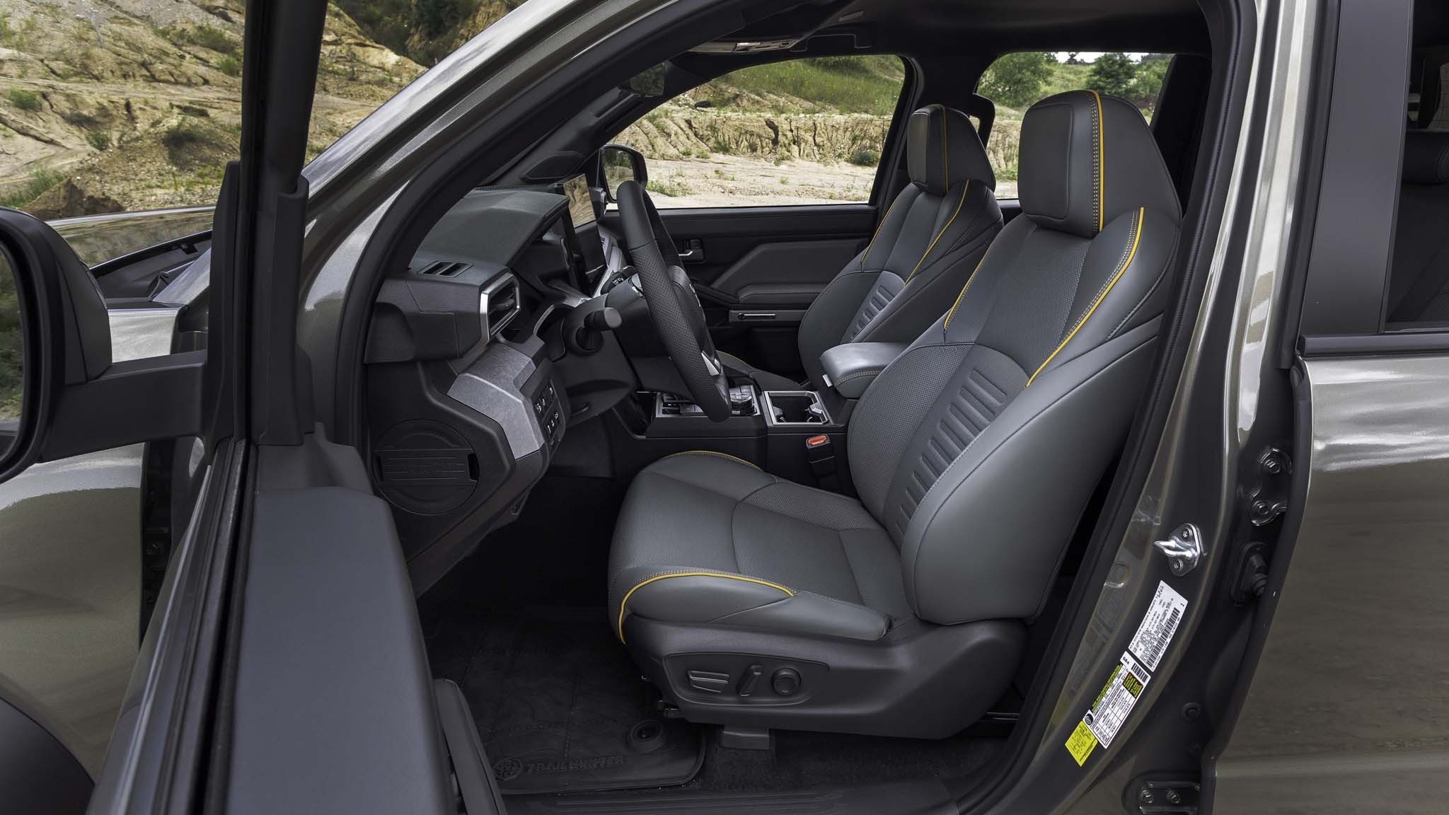 036 2024 Toyota Tacoma Trailhunter seats
