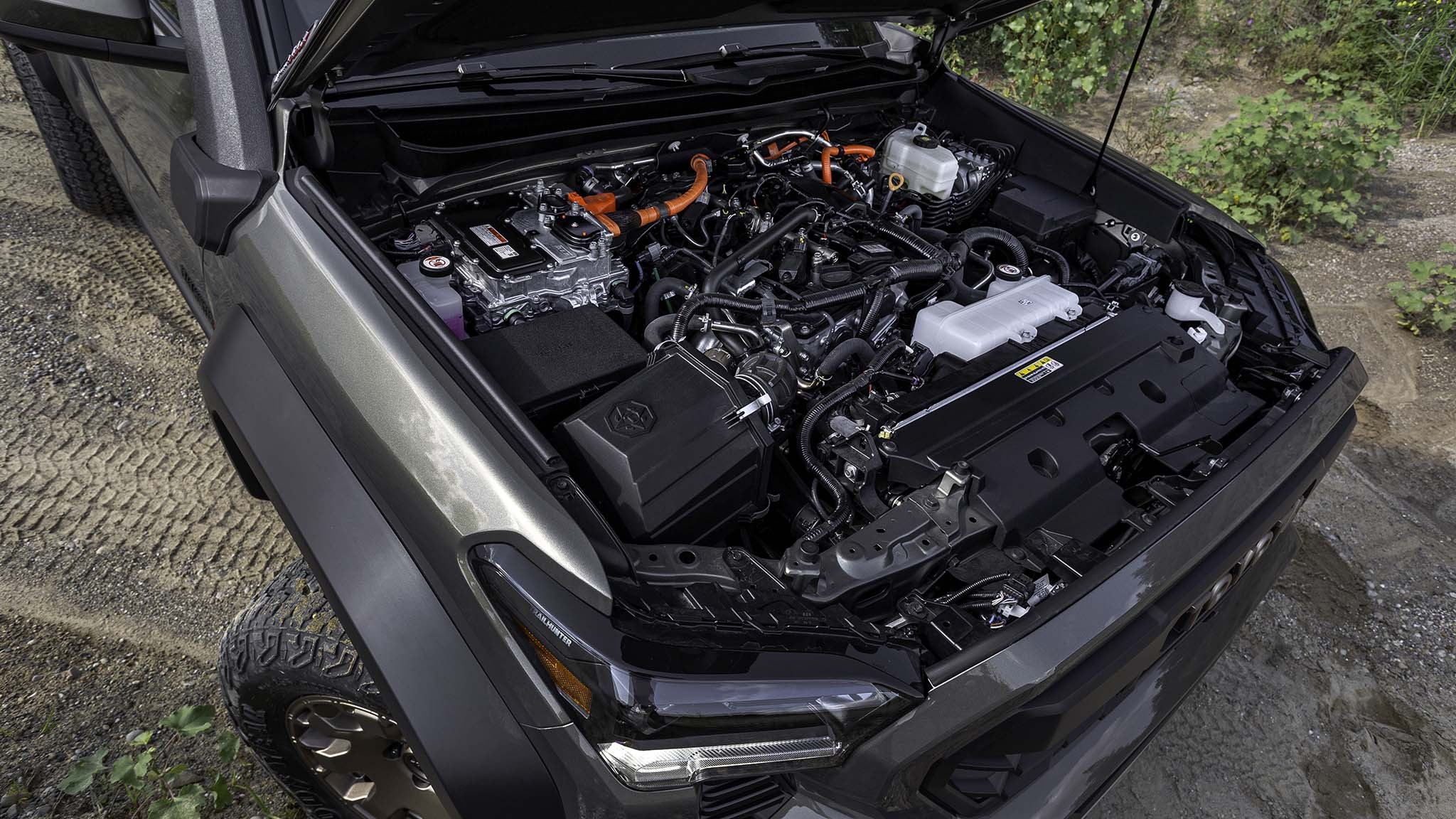 047 2024 Toyota Tacoma Trailhunter under engine