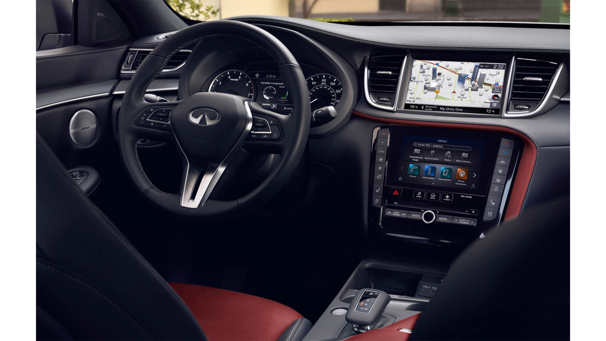 007 2025 infiniti qx50 interior dash