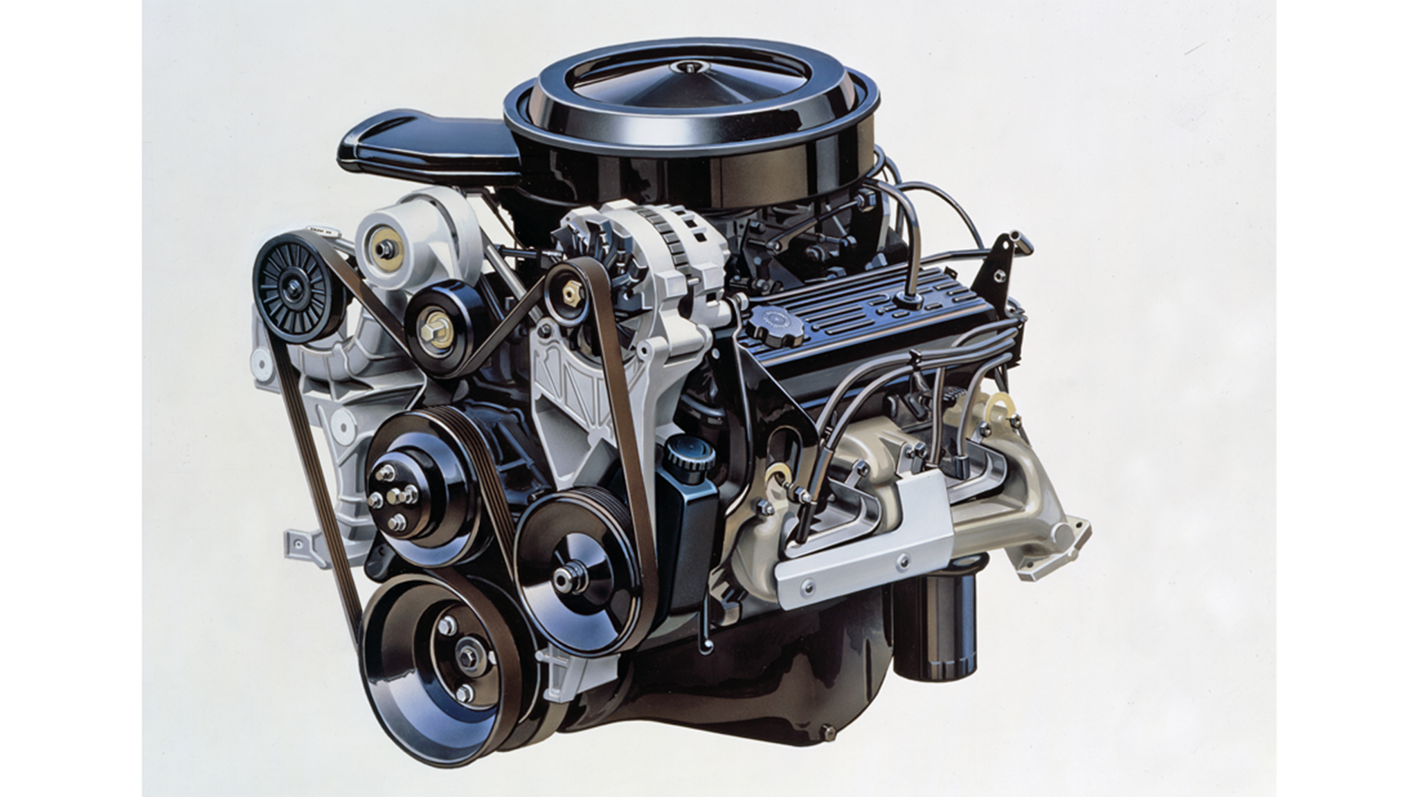 008 1987 Fuel Injection 350 small block v8 Engine