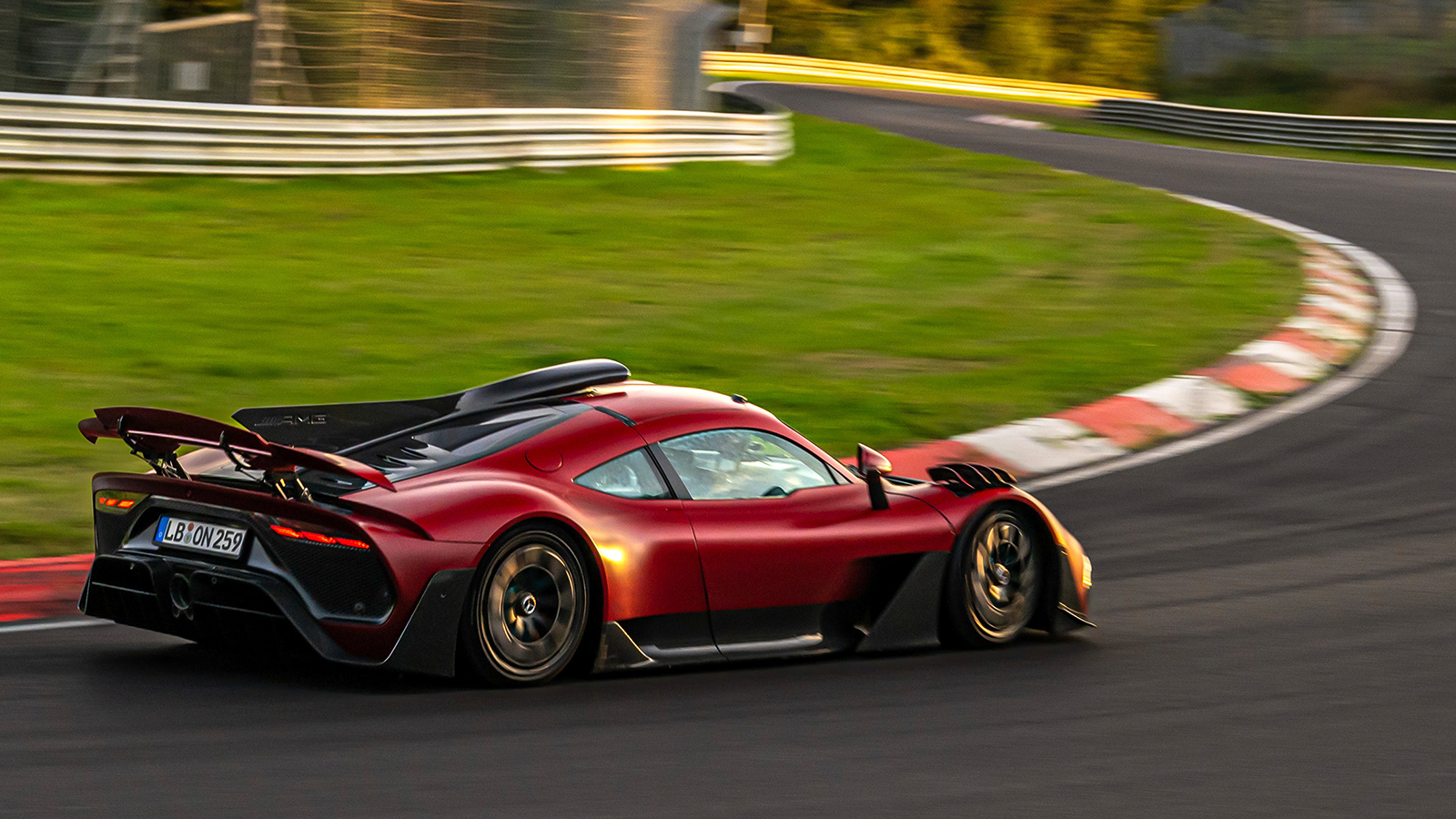 Mercedes AMG One nurburgring lap record 2024 4