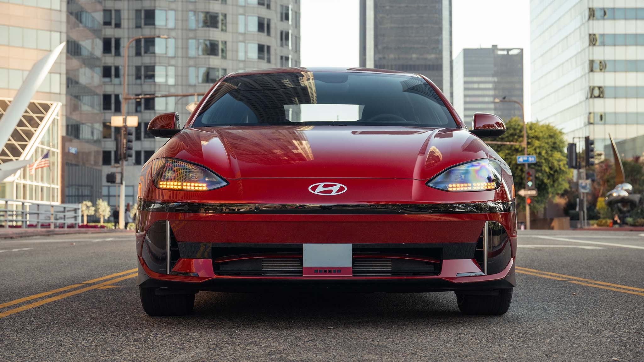 002 2024 hyundai ioniq 6 SE front view