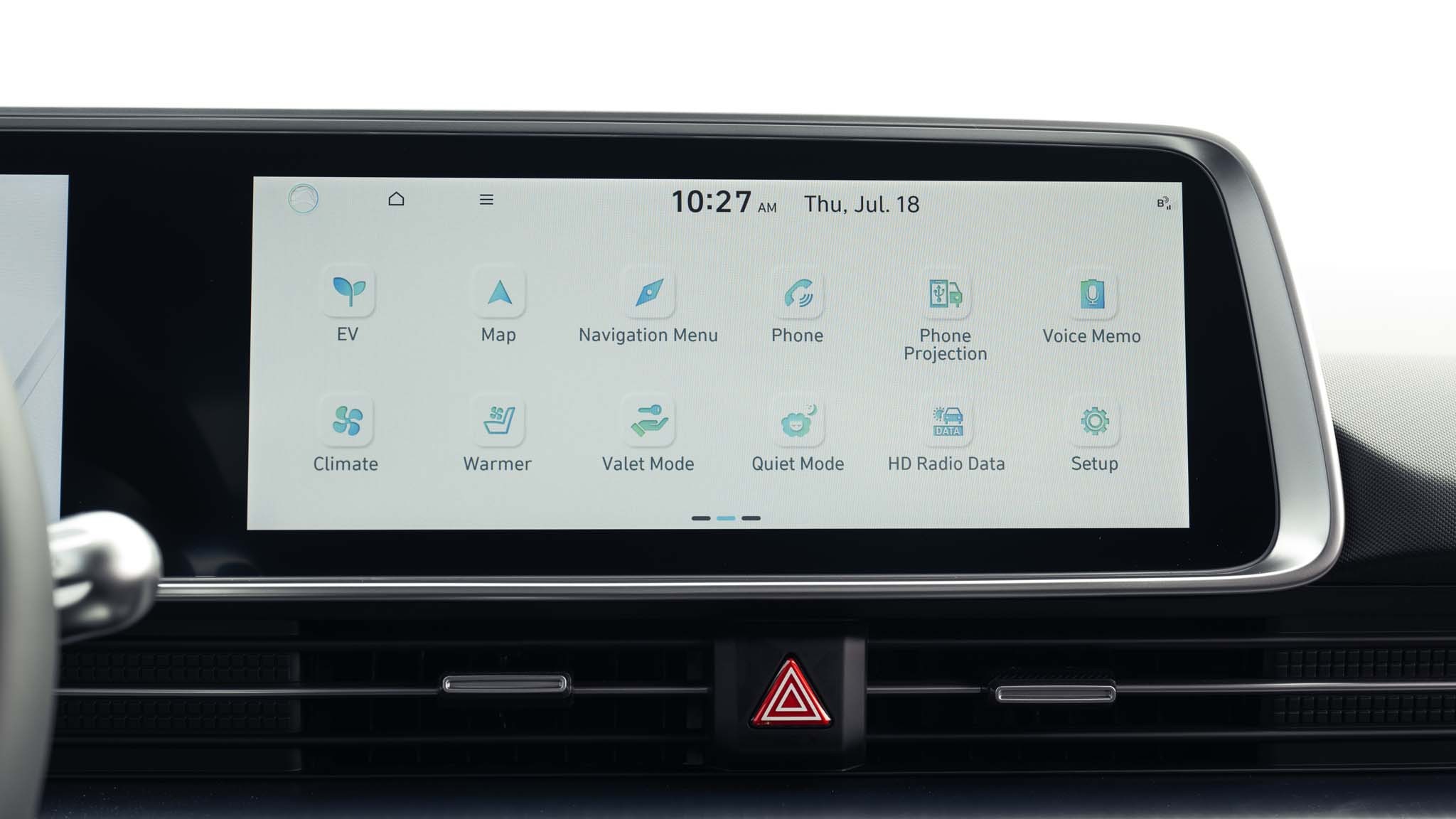 038 2024 hyundai ioniq 6 SE infotainment screen