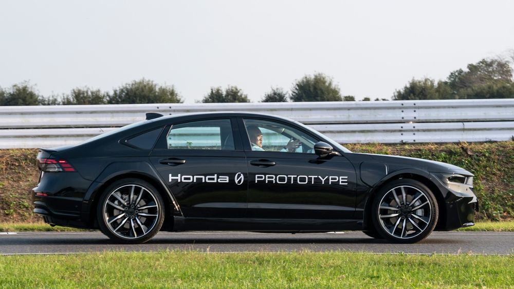 Honda 0 series ev prototype drive 4