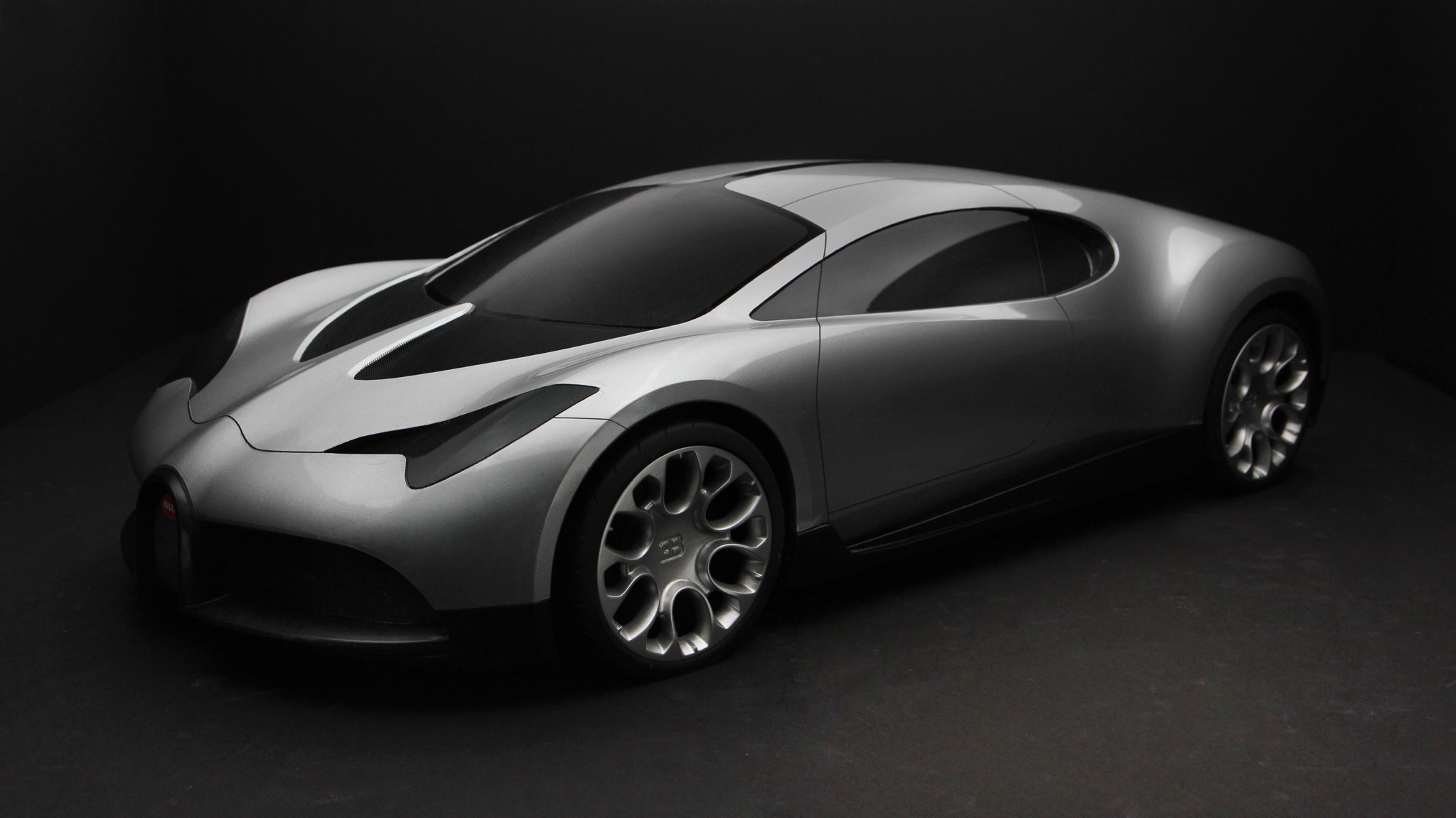 Bugatti Chiron Design Study Scale Models 8