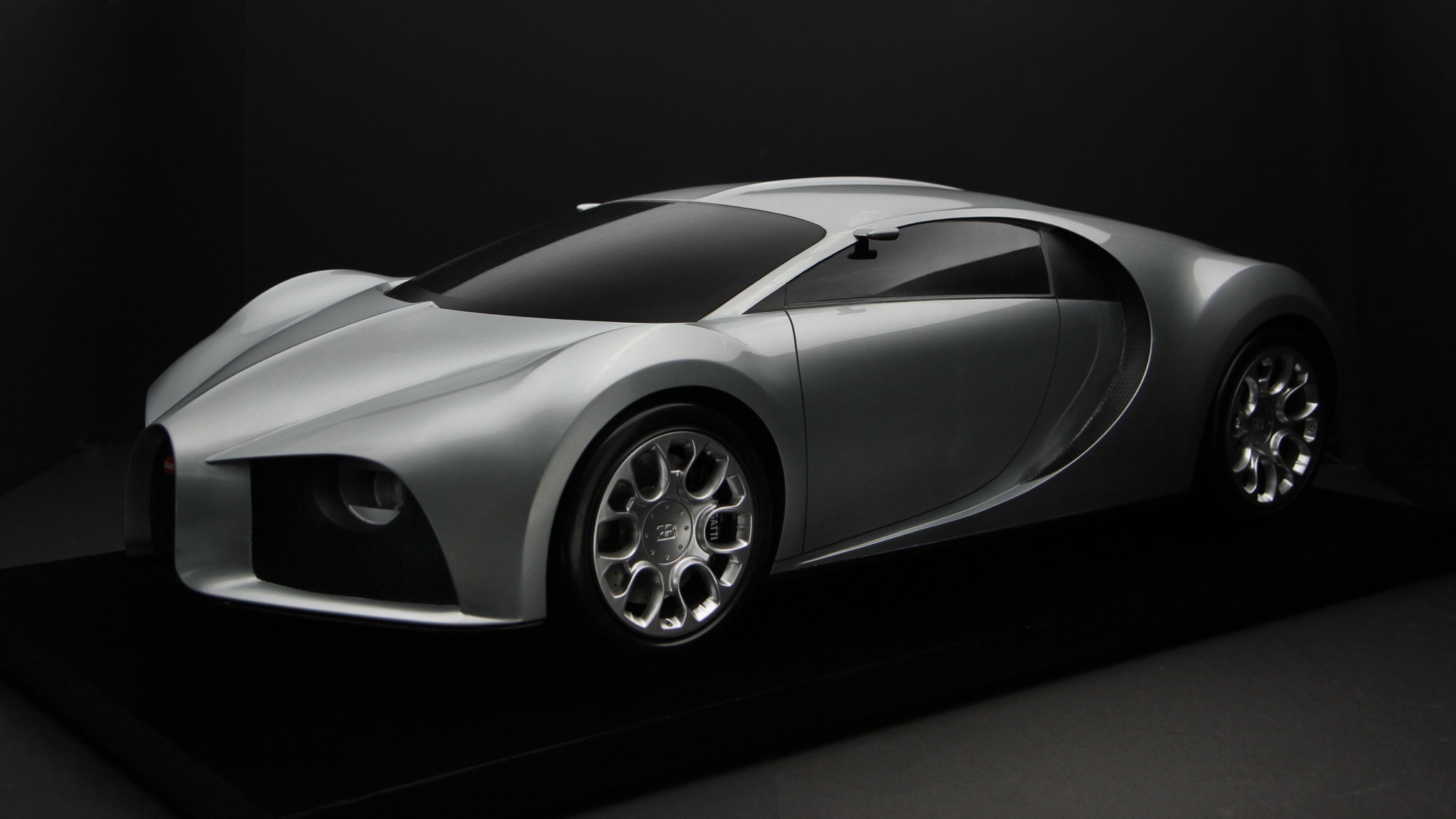 Bugatti Chiron Design Study Scale Models 44