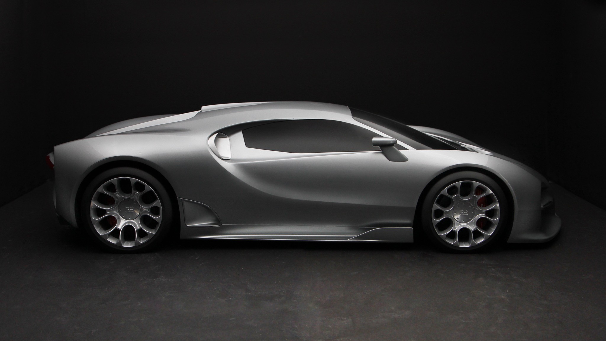 Bugatti Chiron Design Study Scale Models 65
