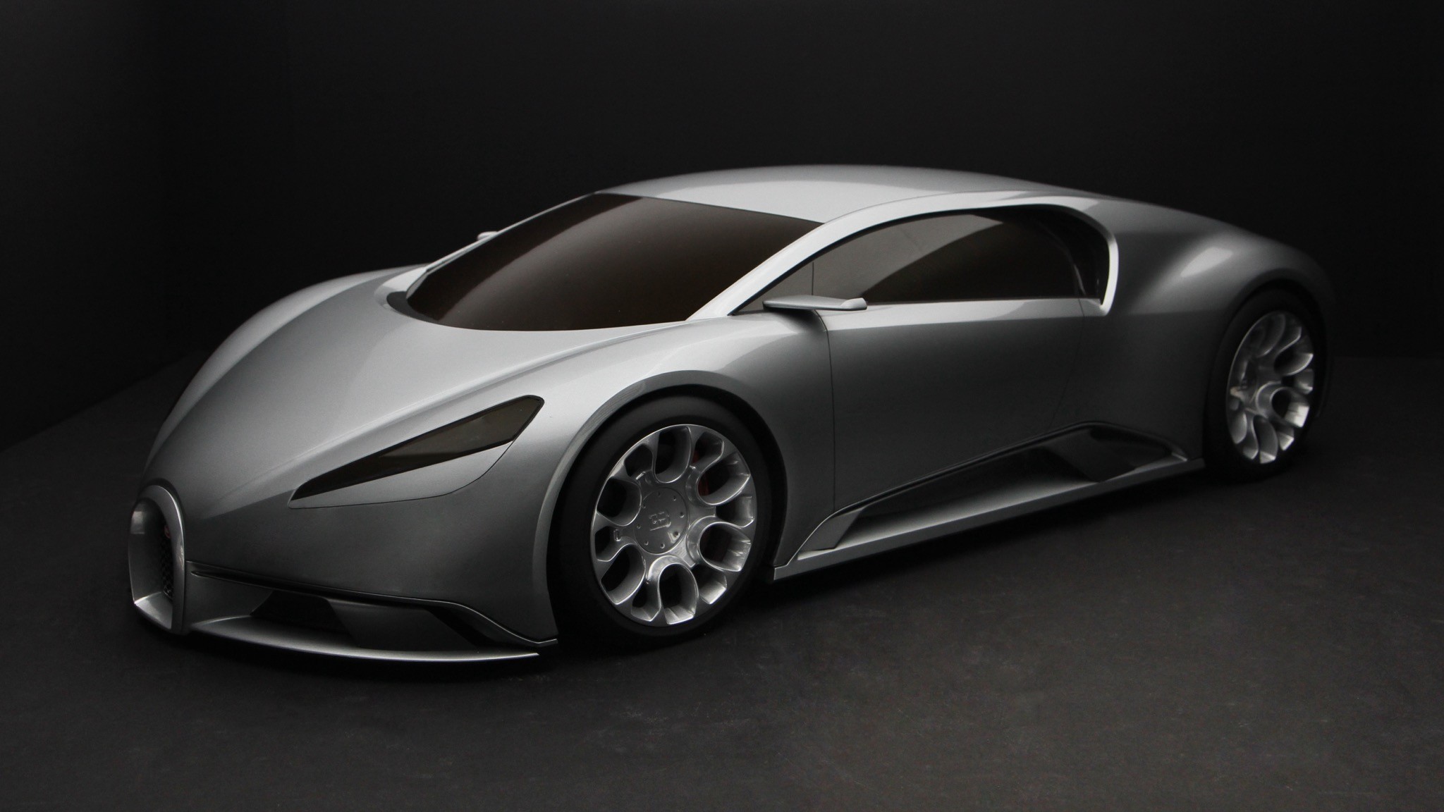 Bugatti Chiron Design Study Scale Models 87