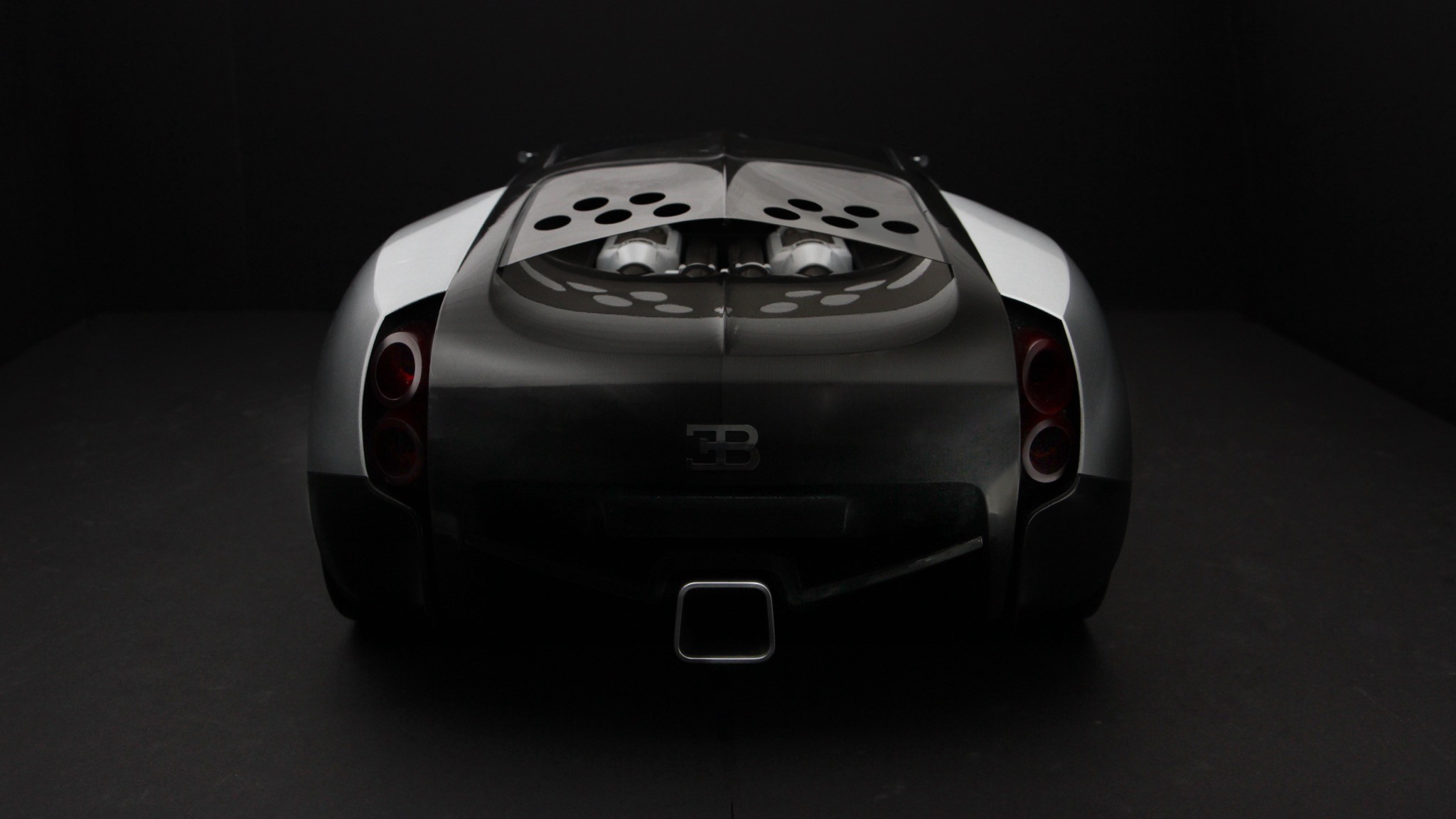 Bugatti Chiron Design Study Scale Models 108