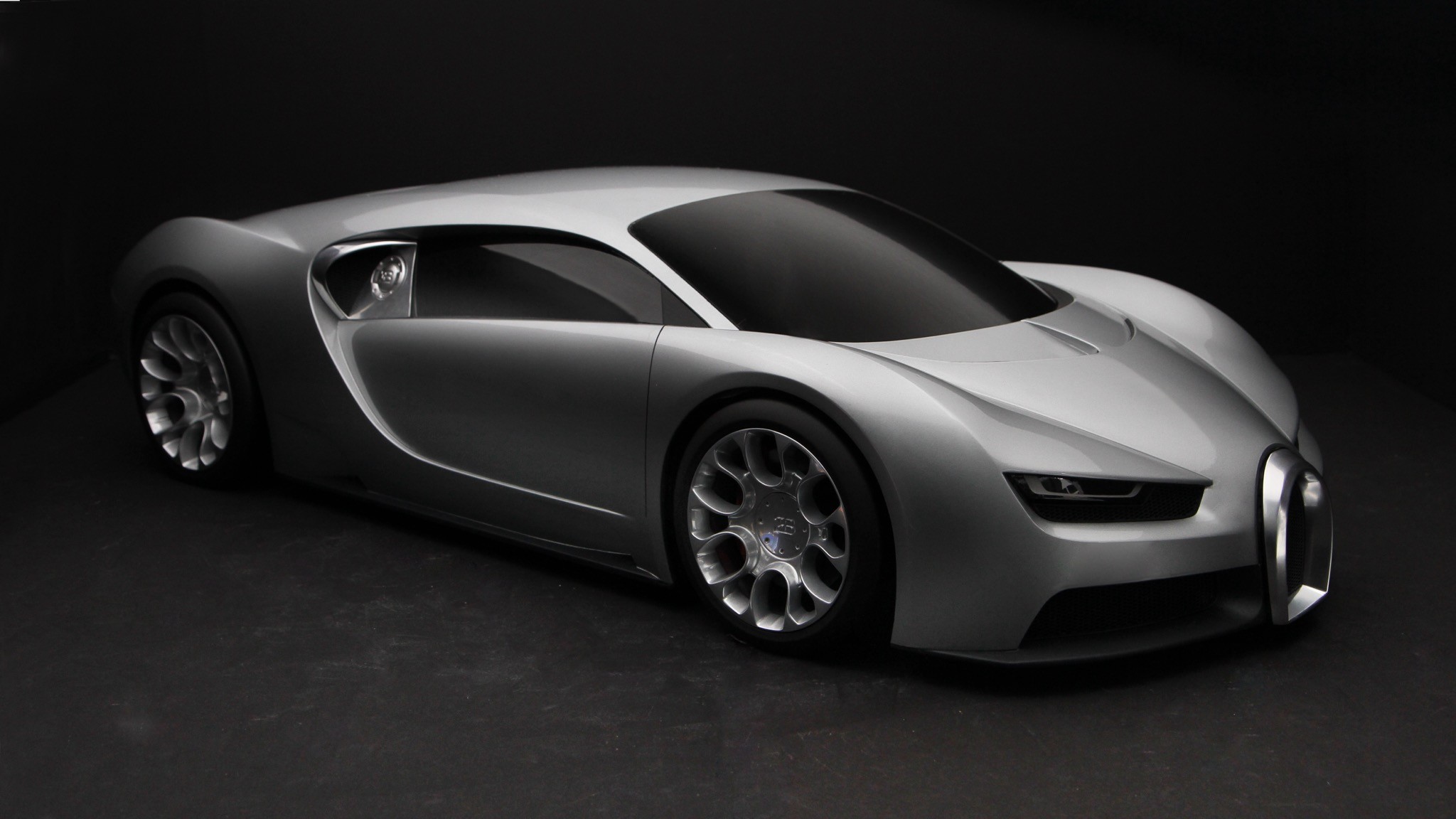 Bugatti Chiron Design Study Scale Models 129