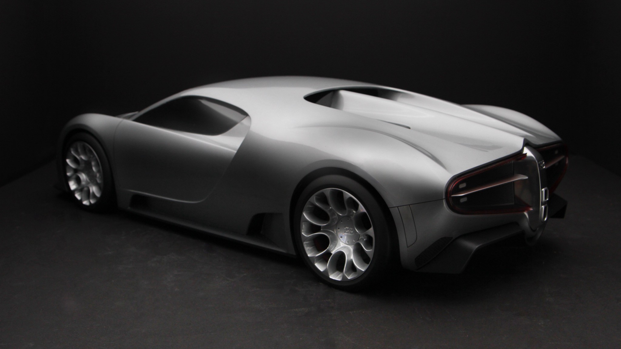 Bugatti Chiron Design Study Scale Models 133