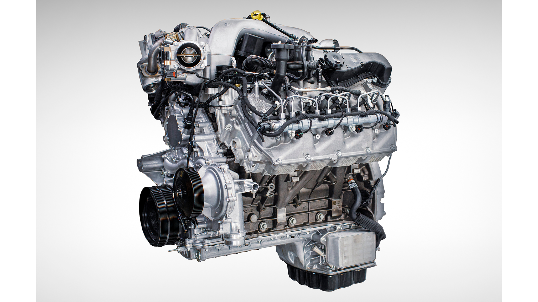009A 2025 Ford F Series Super Duty New High Output 67 liter Power Stroke V8 Engine