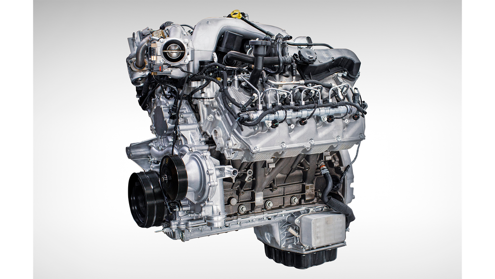 009A 2025 Ford F Series Super Duty New High Output 67 liter Power Stroke V8 Engine