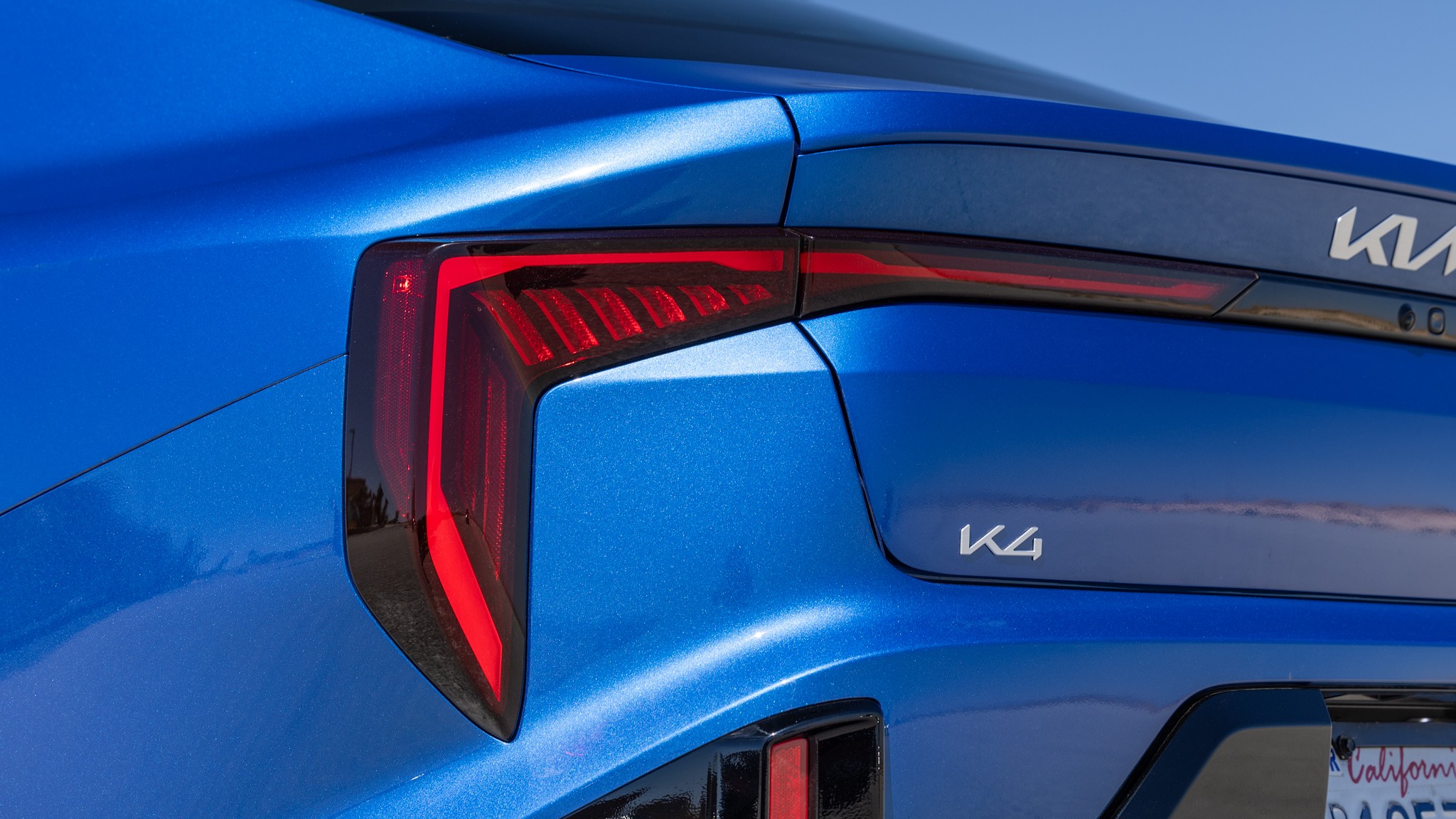 014 2025 Kia K4 GT Line tailight