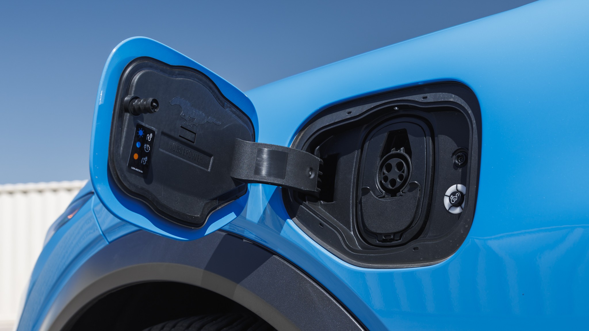 005 2024 Ford Mustang Mach E Rally Charging Port