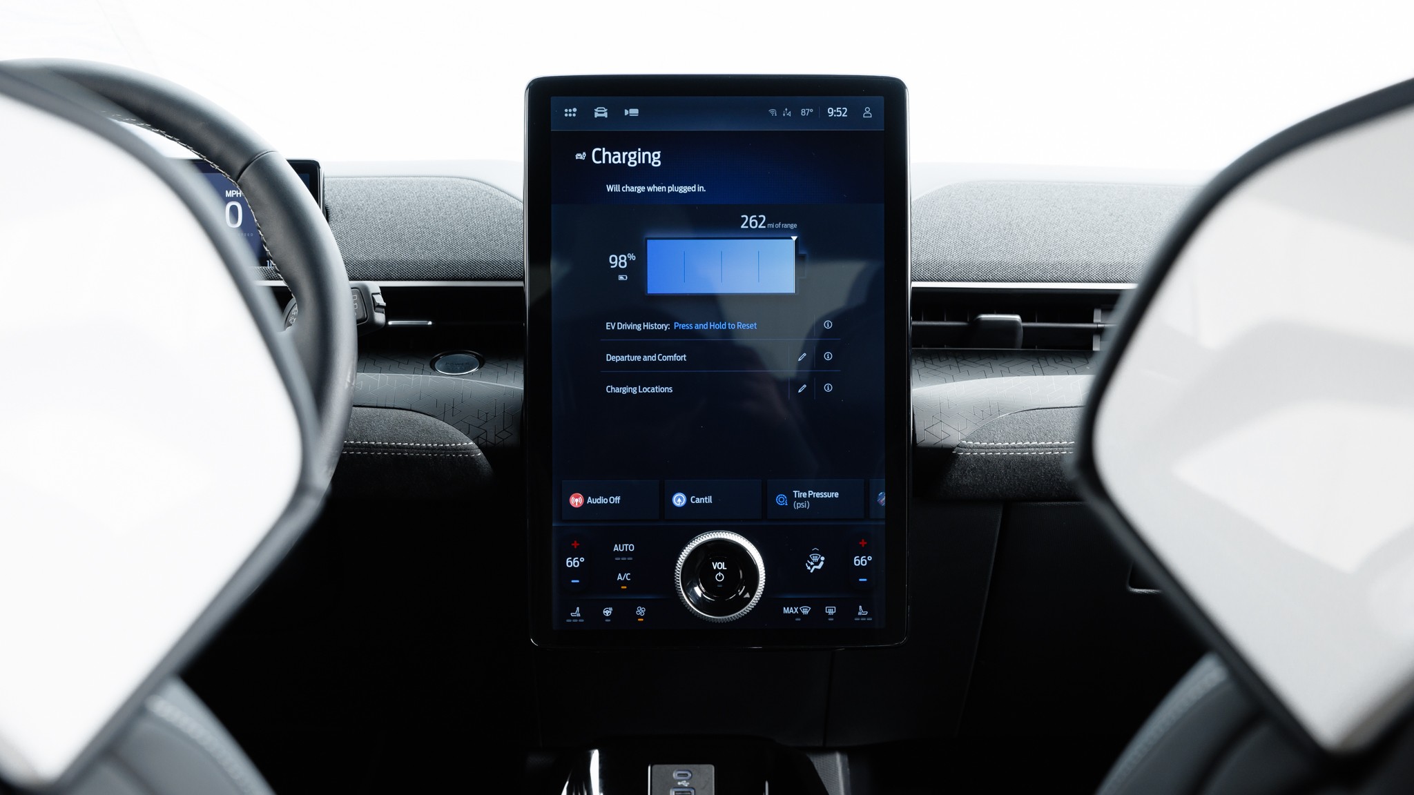 011 2024 Ford Mustang Mach E Rally infotainment screen