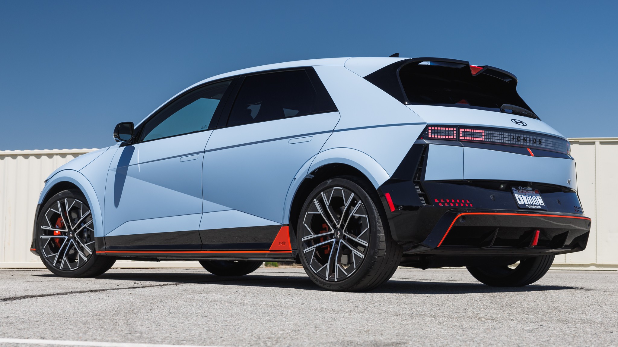 004 2025 Hyundai Ionic 5 N Rear Quarter Static