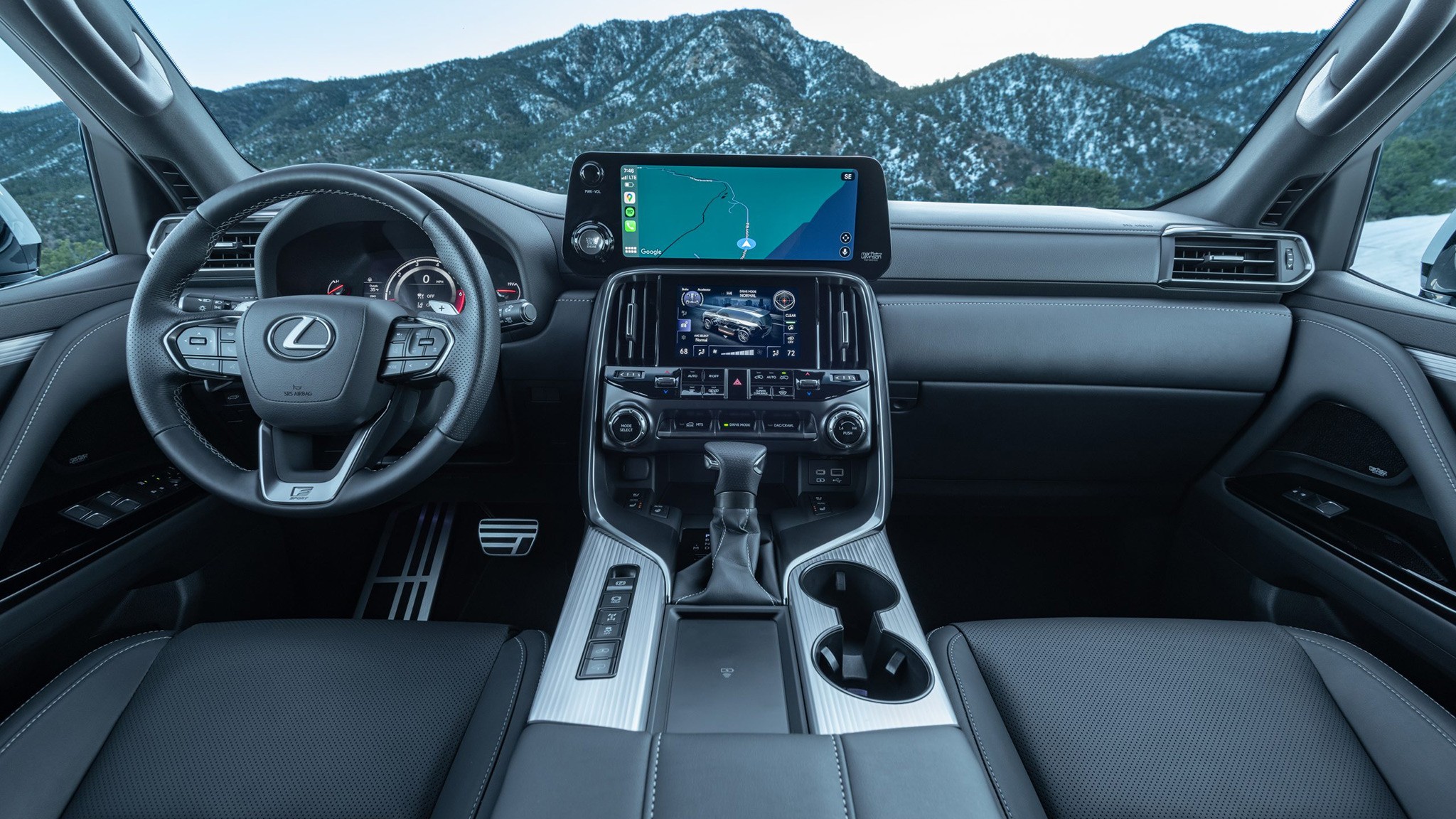 2025 Lexus LX600 F Sport 10