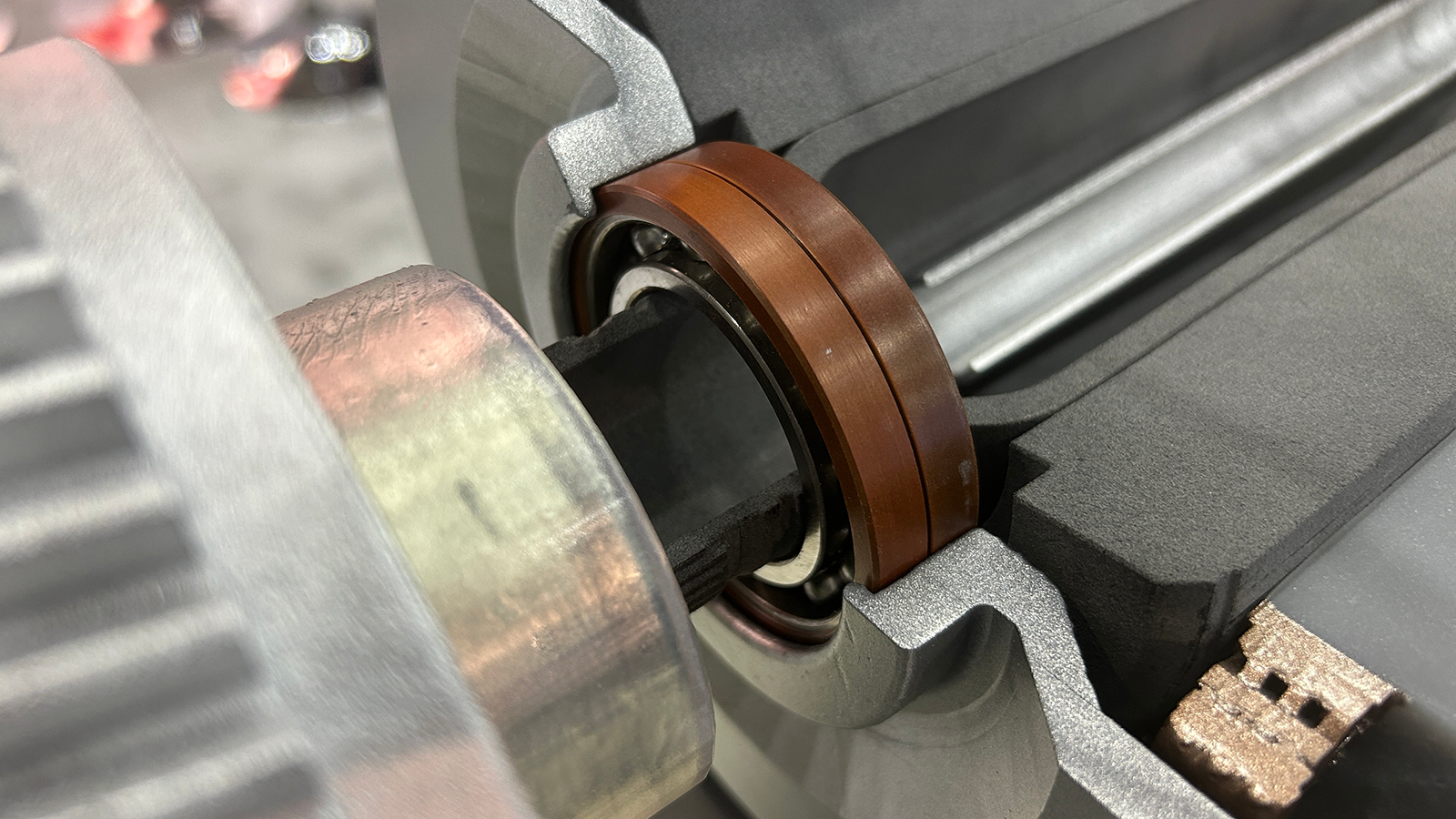 Dupont Vespel bearing sleeve 1