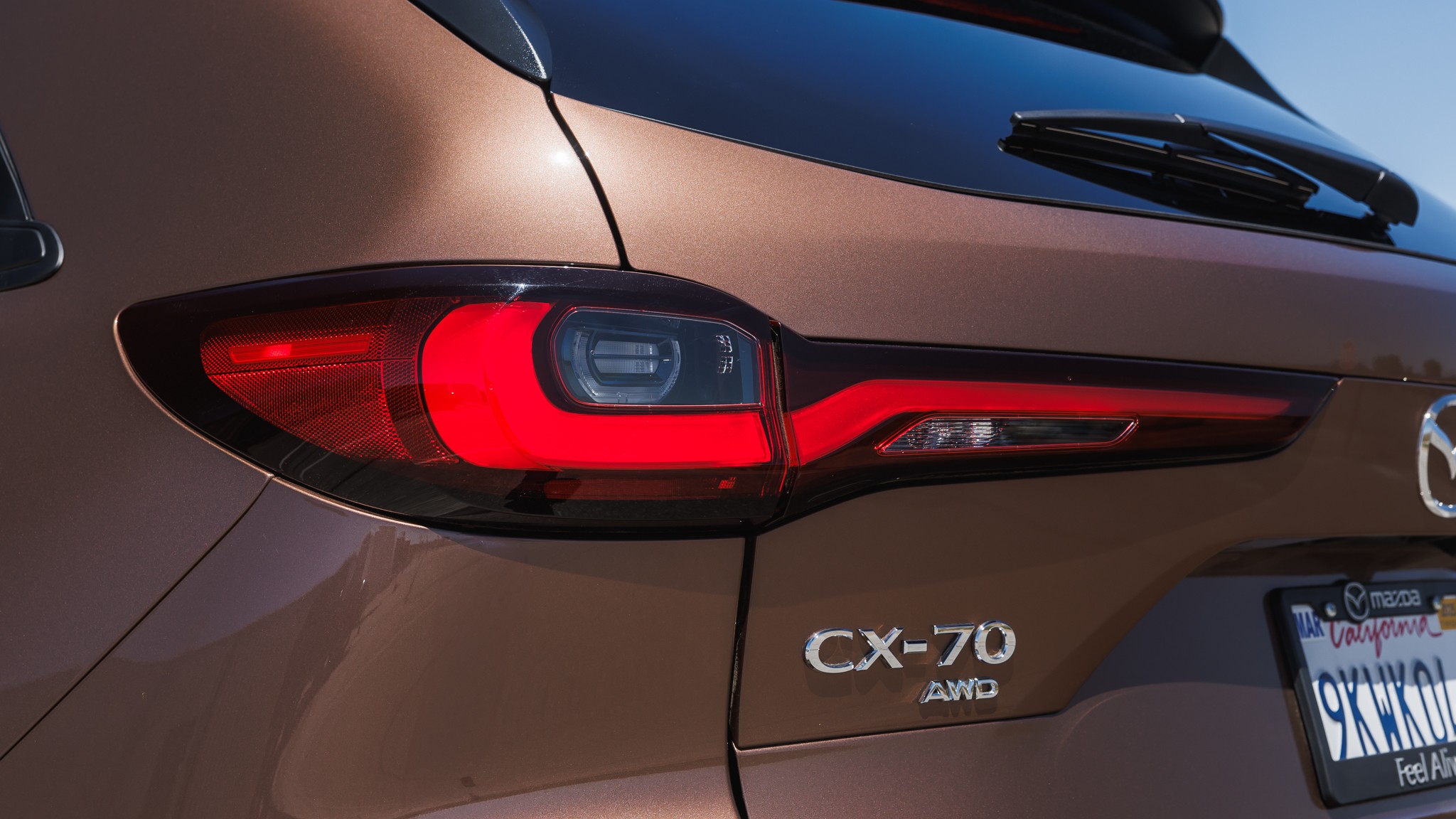 008 2025 Mazda CX70 PHEV tailight